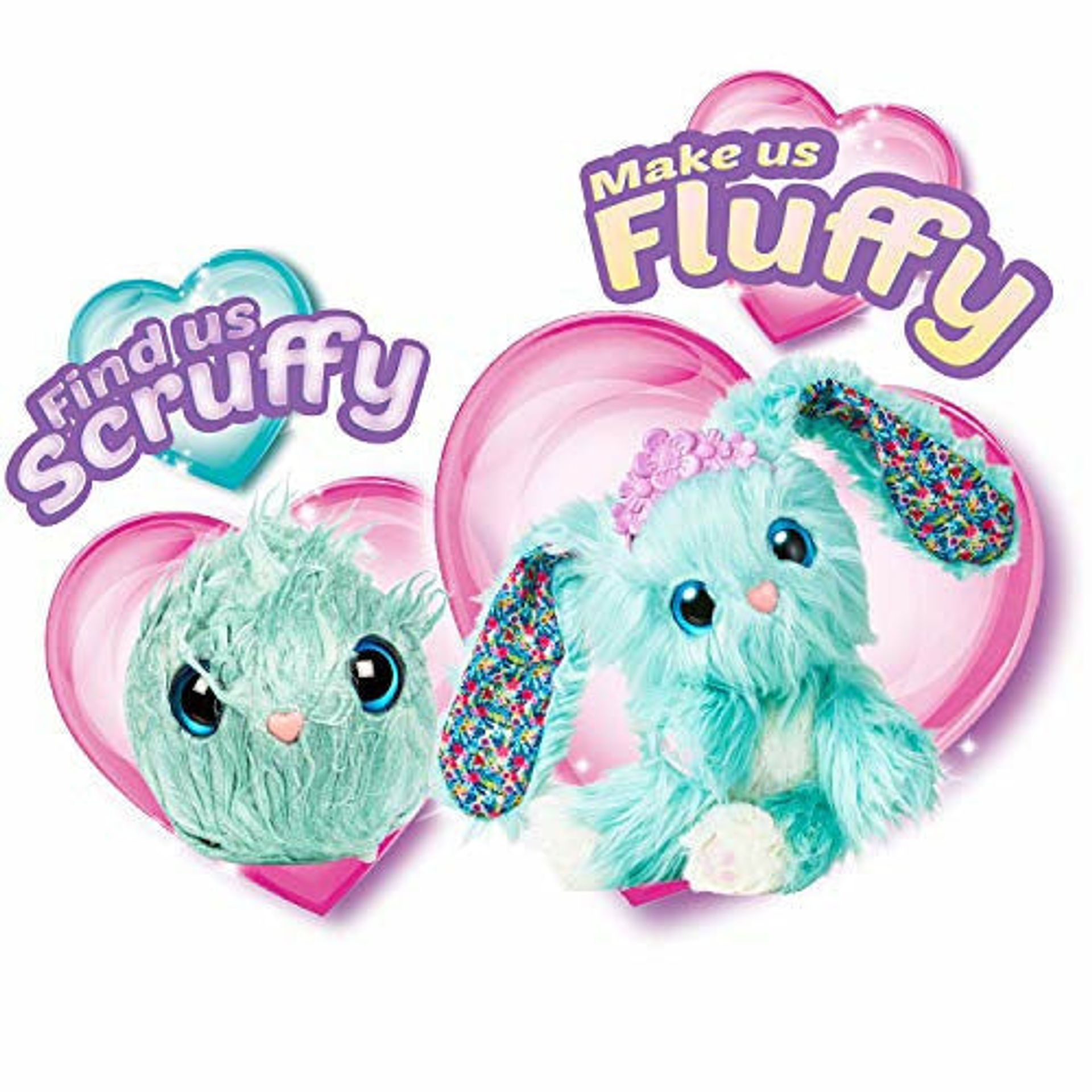 Scruff-A-Luvs Blossom Bunnies - Rescue Pet Soft Toy - Limited
