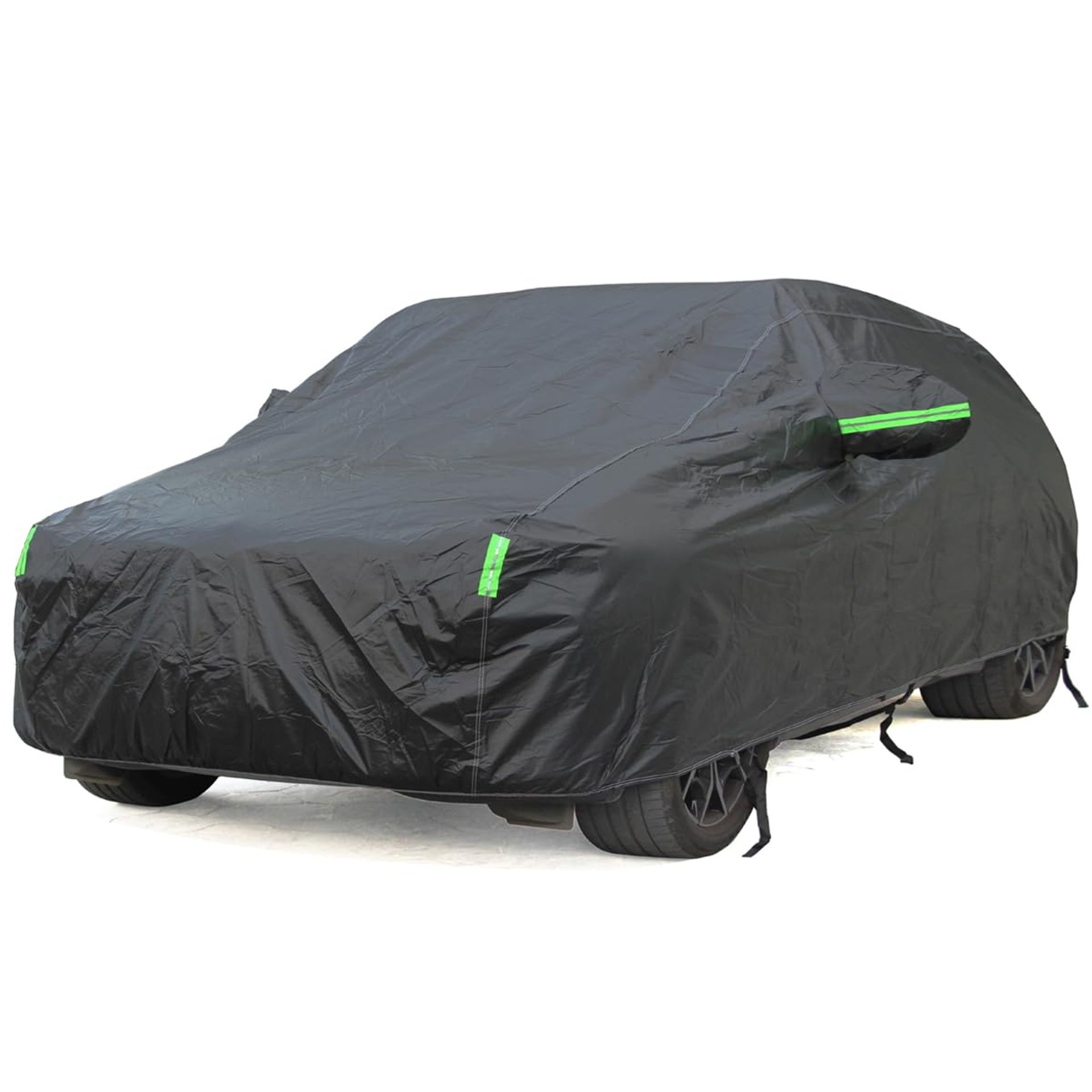 Waterproof All-Weather Car Cover for Hatchbacks - Sun, Ice & Snow Protection, Size L (Max 430cm)