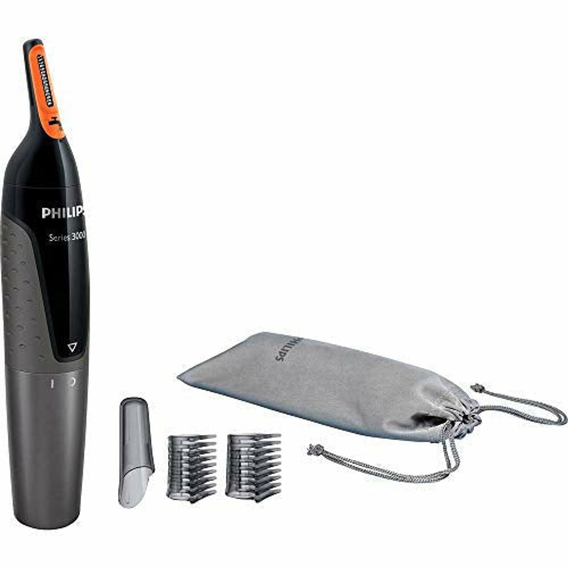Philips Series 3000 Battery-Operated Nose, Ear & Eyebrow Trimmer