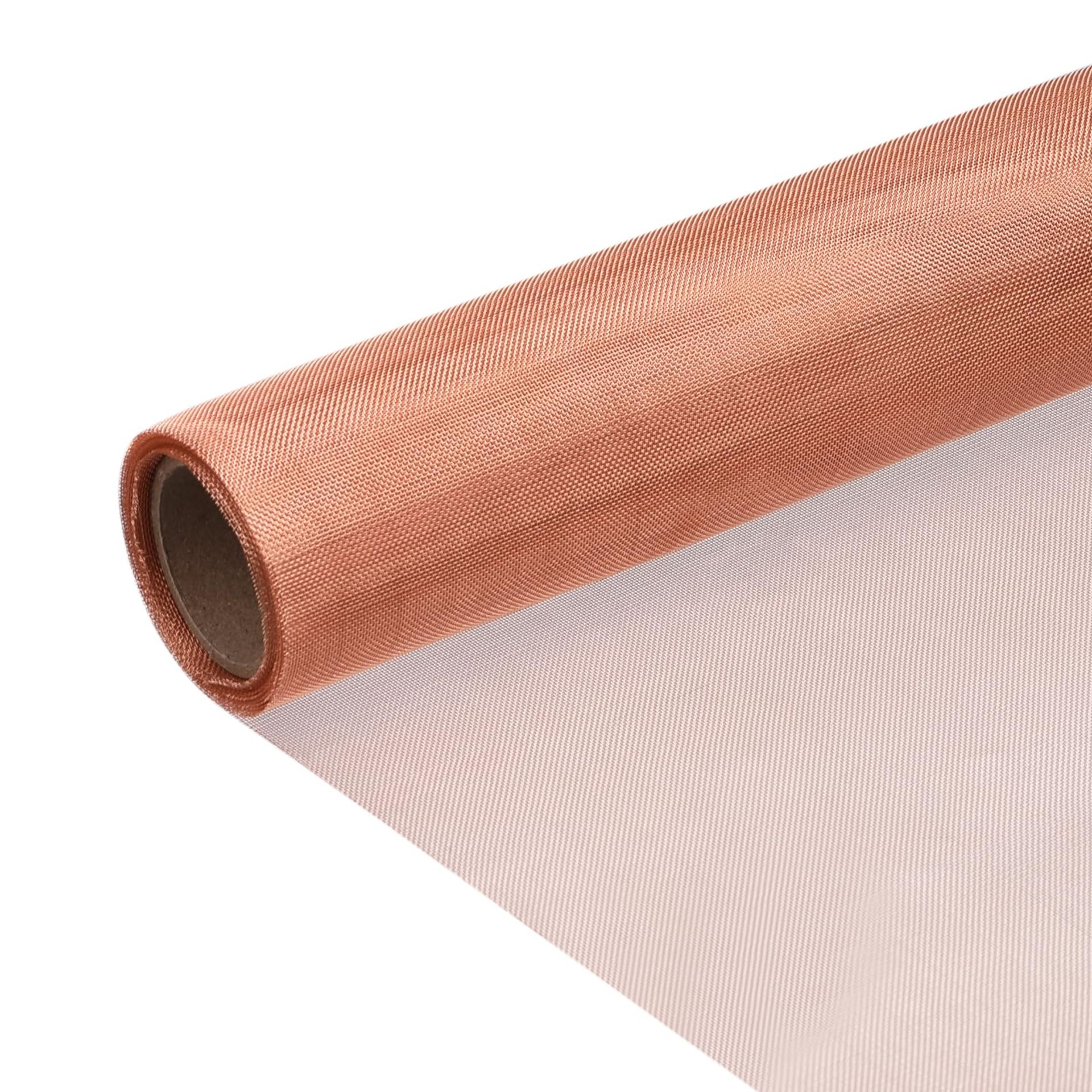 40 Mesh Pure Copper Wire Mesh Roll 16" x 118" - Durable Screen for Garden, DIY, Pest Control & Home Protection