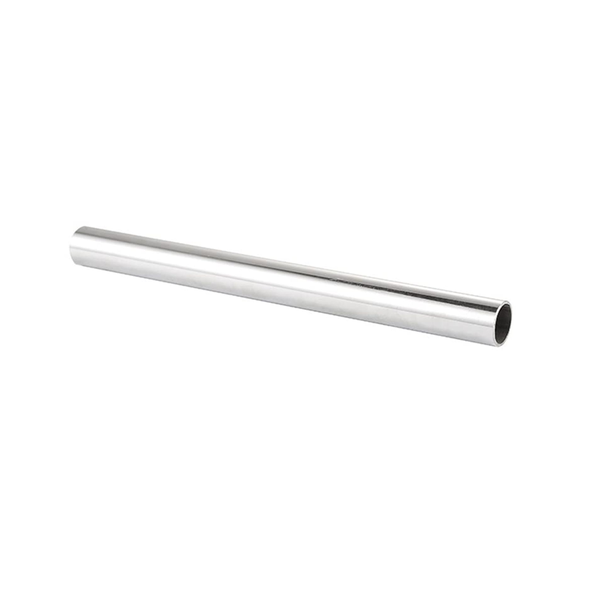 Boxonly 304 Stainless Steel Tube 6.6mm ID 7mm OD 0.2mm Wall Thickness Metal Capillary Tubes Seamless Straight Stainless Pipe Tubing Length 300mm