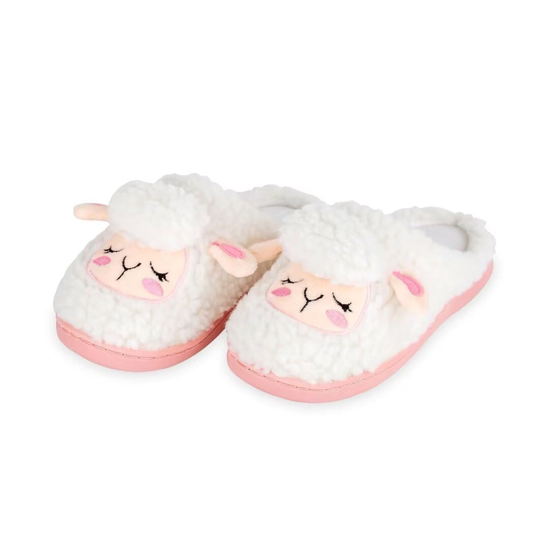 FUNCOO Kids Non-Slip Winter Cloud Slippers - Size M, Indoor/Outdoor Comfort
