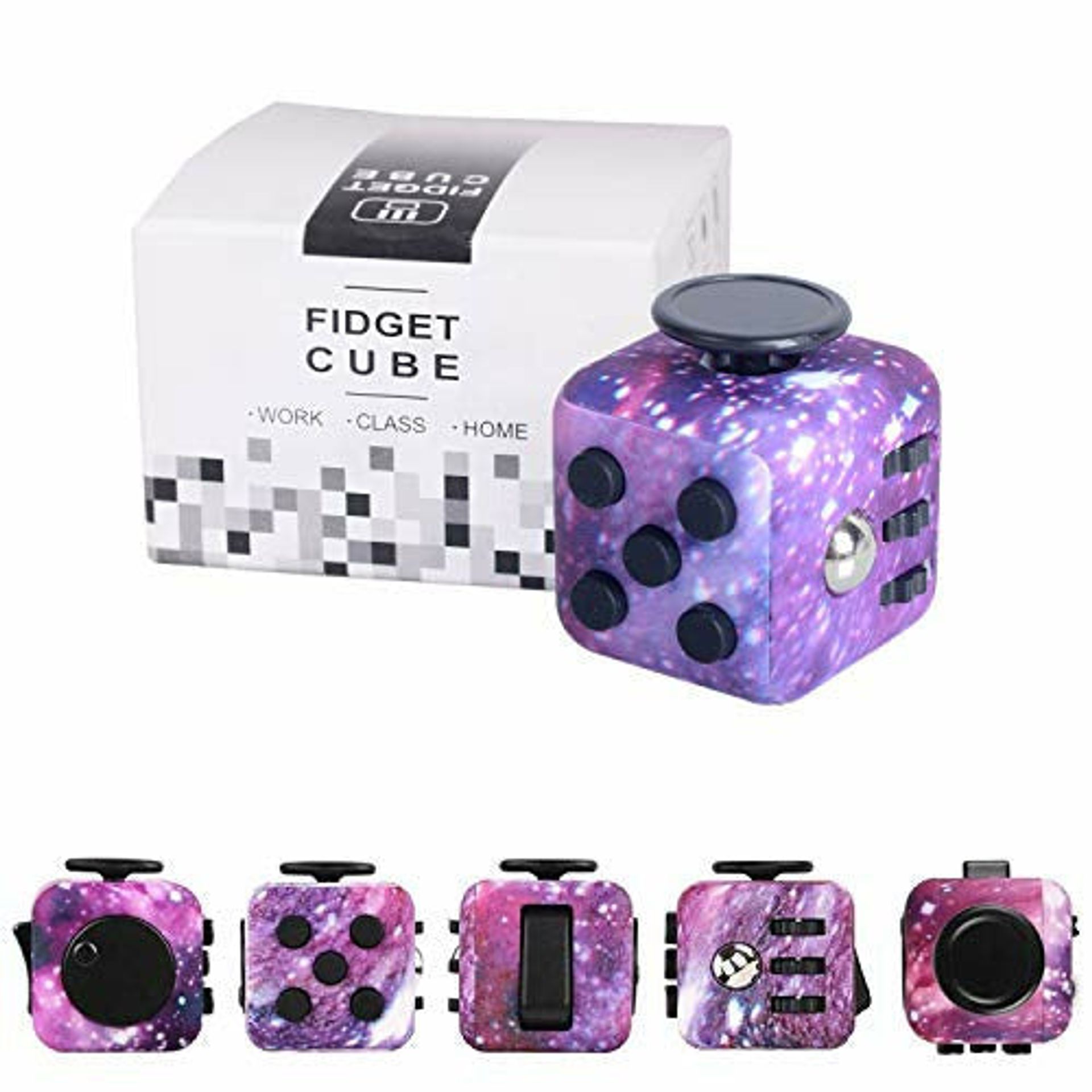 Chennyfun Fidget Sensory Toy Set, 50PCS Jouet Anti-Stress Kit, Infinity Cube Mochi Squeeze Toy, à Soulagement du Stress pour Enfants avec Soulagement de l'anxiété,Autisme et TDAH Chennyfun Fidget Sensory Toy Set, 50PCS Jouet Anti-Stress Kit, Infinity Cube Mochi Squeeze Toy, à Soulagement du Stress pour Enfants avec Soulagement de l'anxiété,Autisme et TDAH