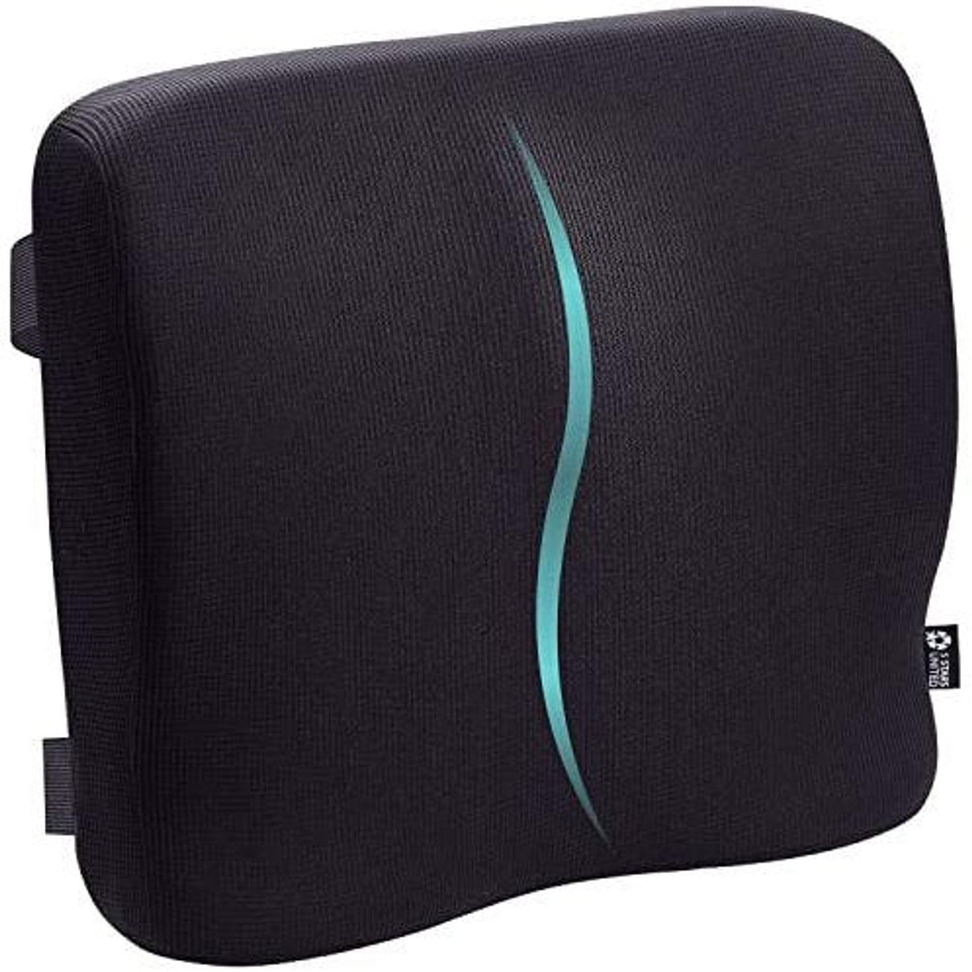 Memory Foam Lumbar Support Cushion for Office Chair, Desk or Car - Ergonomic Back Pillow for Posture Relief and Comfort