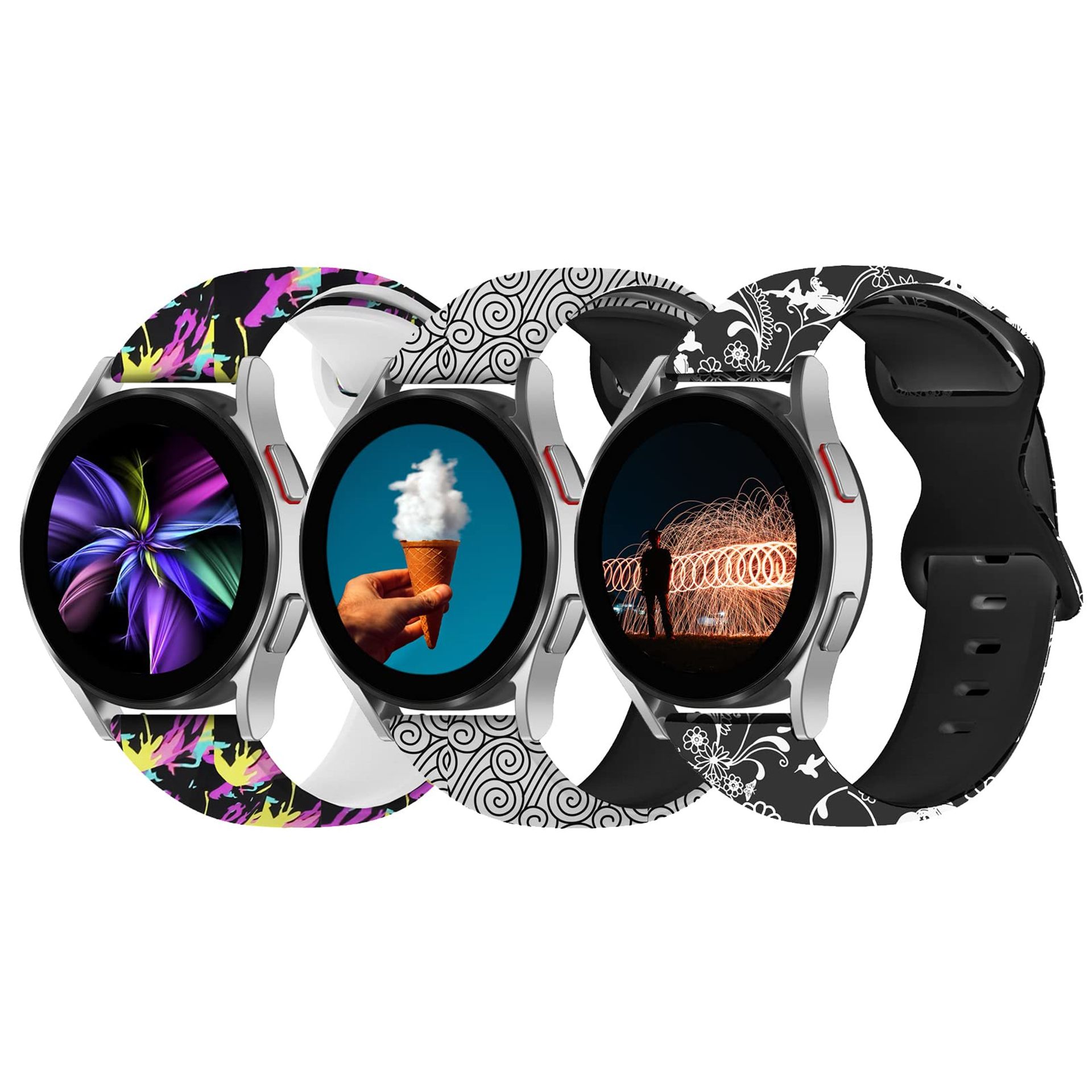 Replacement Silicone Strap for Garmin Forerunner & Venu Series - Quick Release, Large, Comfortable Sport Band
