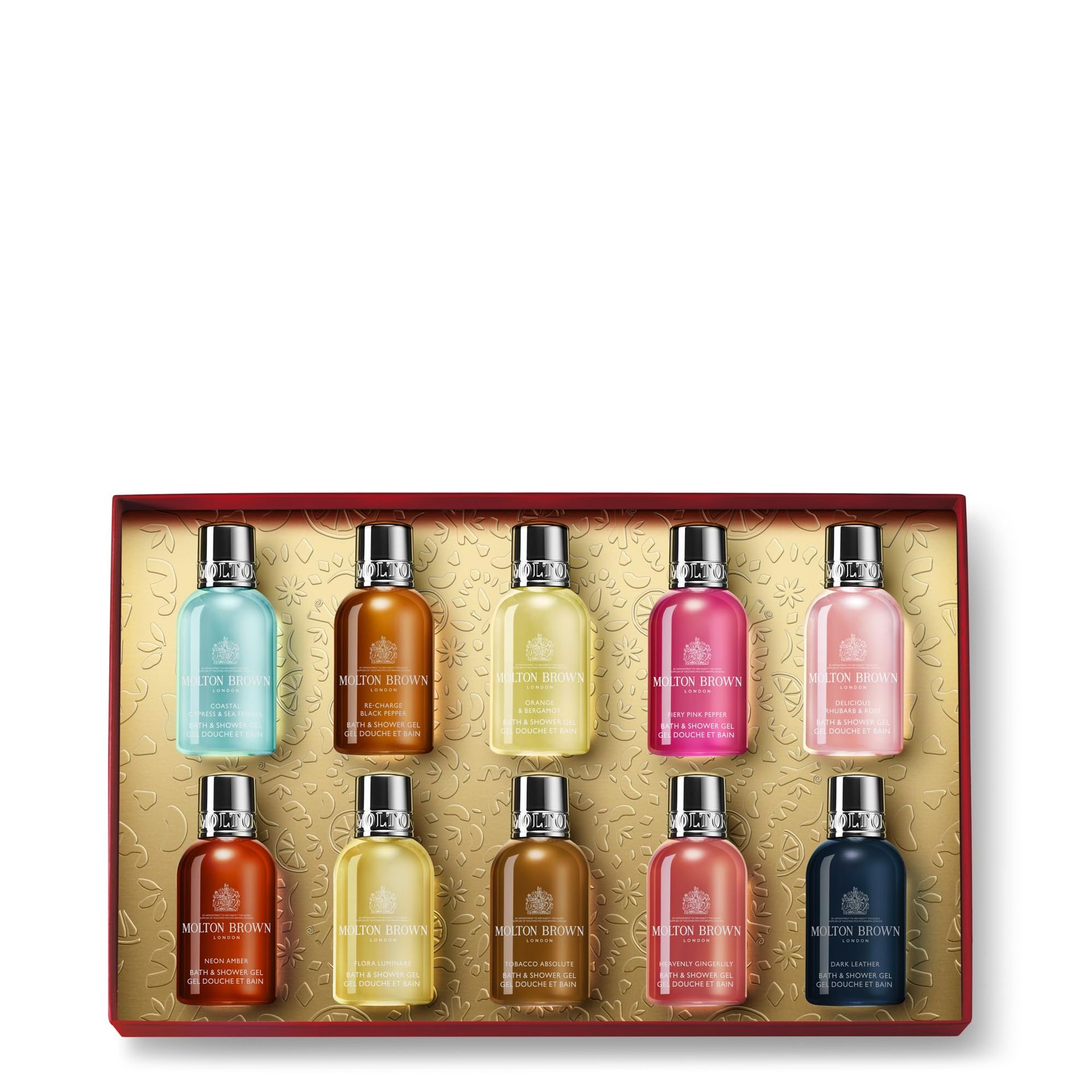 Molton Brown Stocking Filler Bath & Shower Gel Gift Set 8-Piece Collection - Multicolour One Size