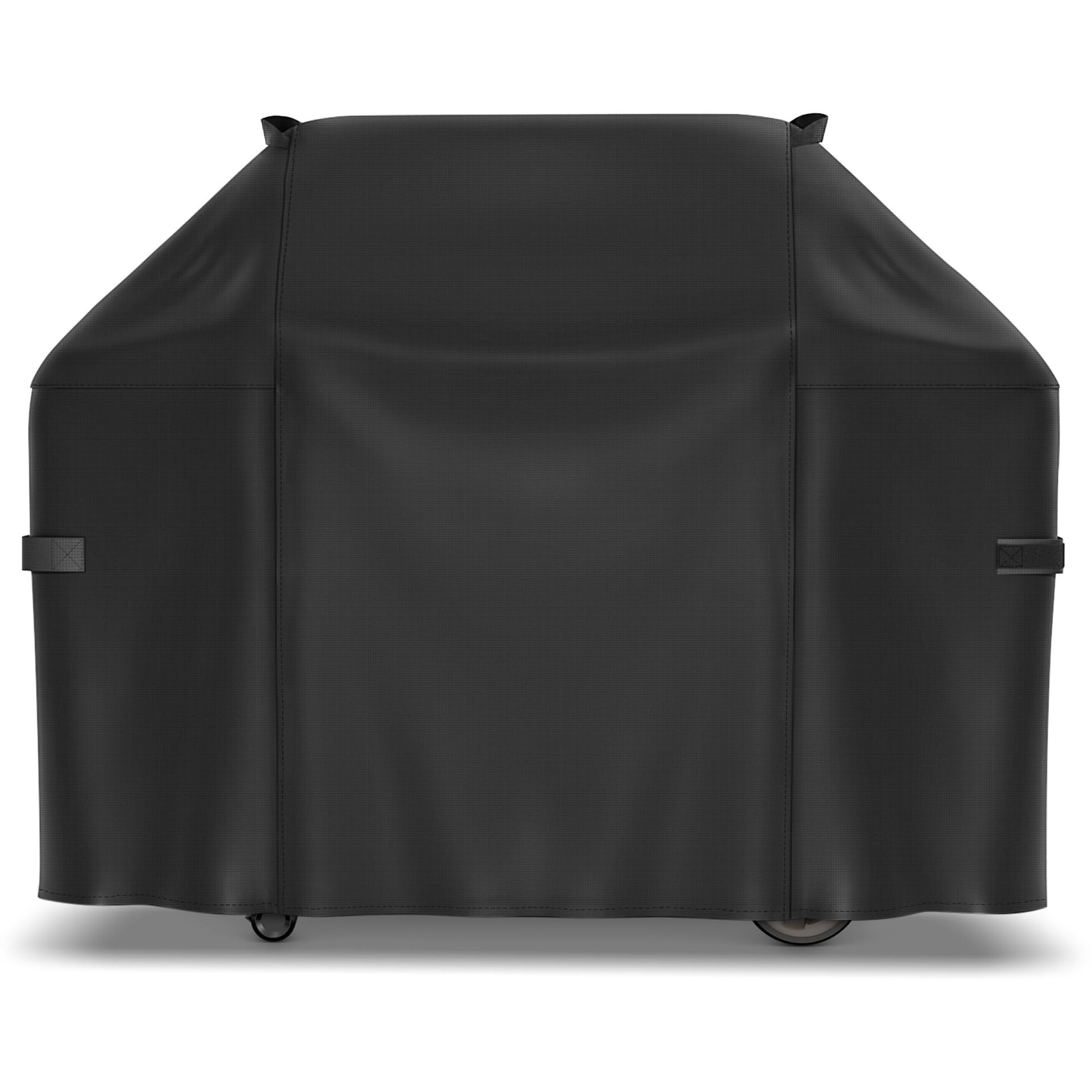 BBQ Grill Cover Heavy Duty Waterproof UV & Fade Resistant Compatible with Weber Spirit 200 & 300 Series - Black 132 x 66 x 109 cm
