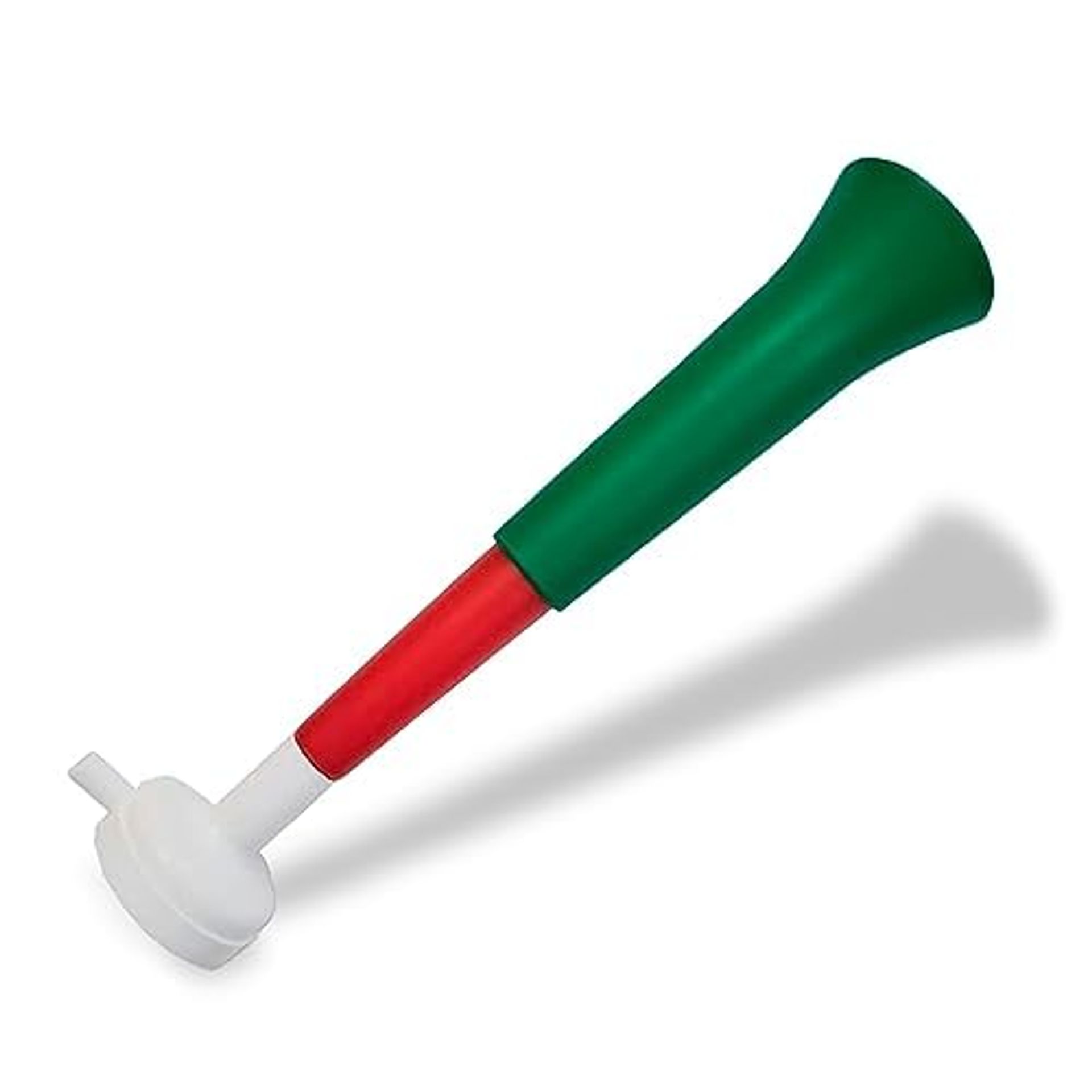 Pack of 3 Detachable Vuvuzela Trumpets Loud 108 dB Horns for Football, Parties and Sports Events - Wales