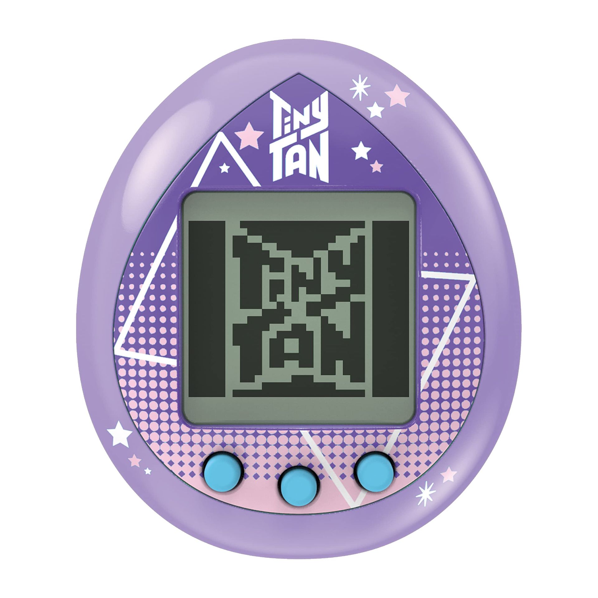 TinyTAN Tamagotchi Nano Virtual Pet with BTS Character Magic Door Interaction - Purple