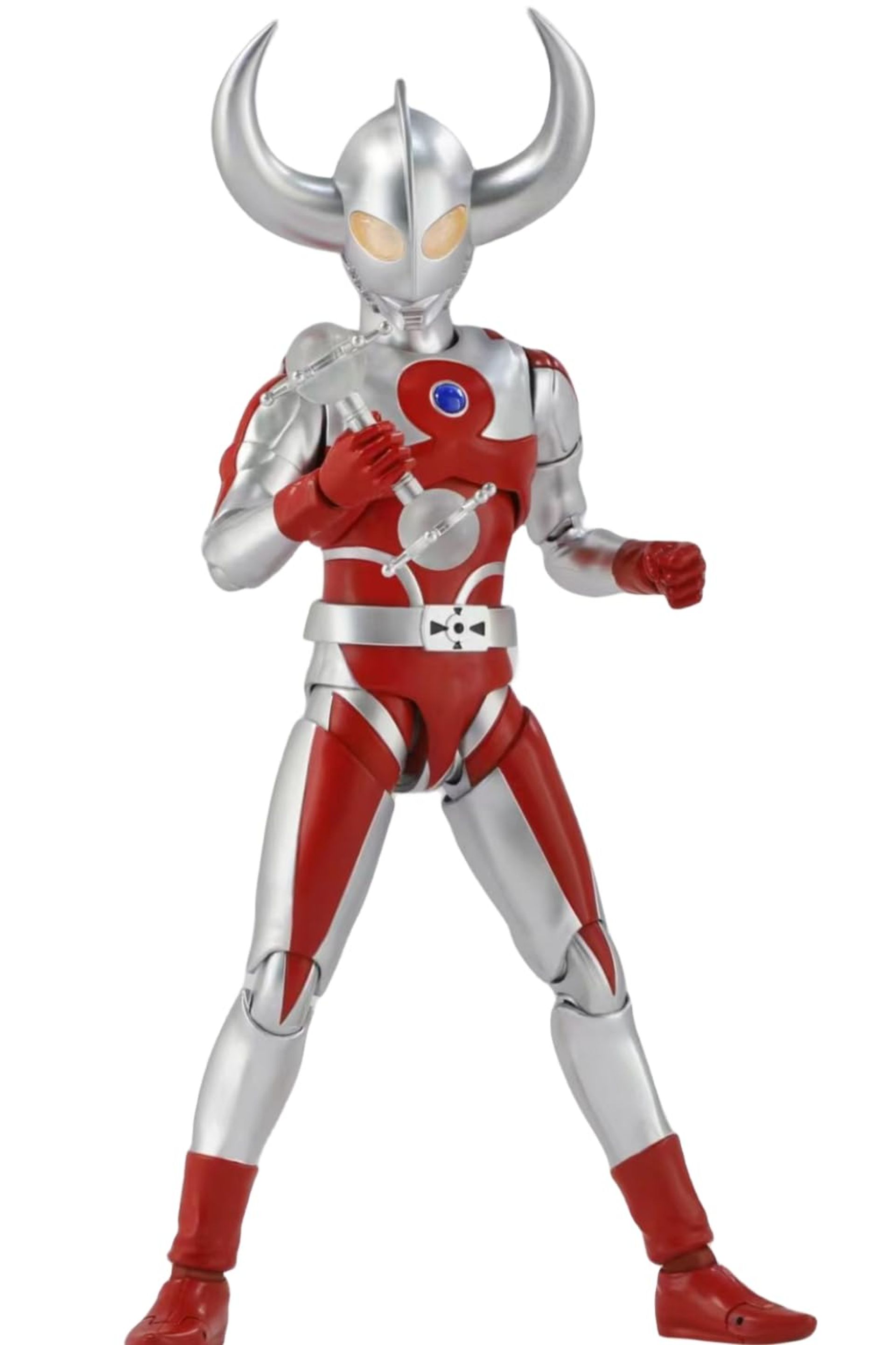 Collectible Action Figure Superhero Anime Miniature Figurine Display Model - Silver Father of Ultra