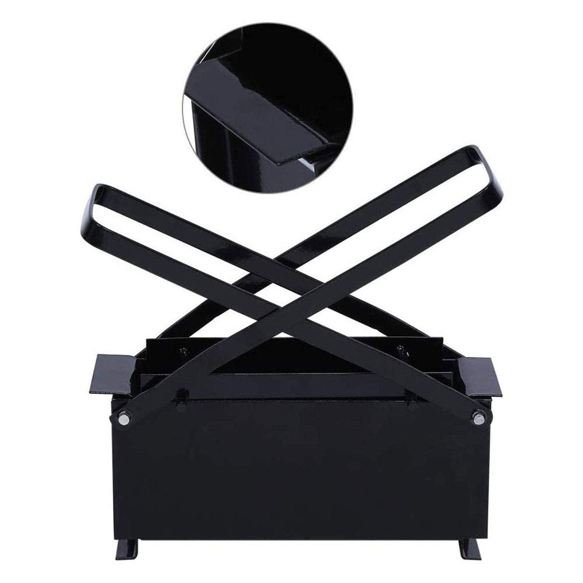 Paper Log Briquette Maker, DIY Recycle Newspaper Brick Maker Manual Waste Paper Brick Press Machine Fire Brick Heating Fire Stove Home Tool 10 X 5 X 3 - View #12