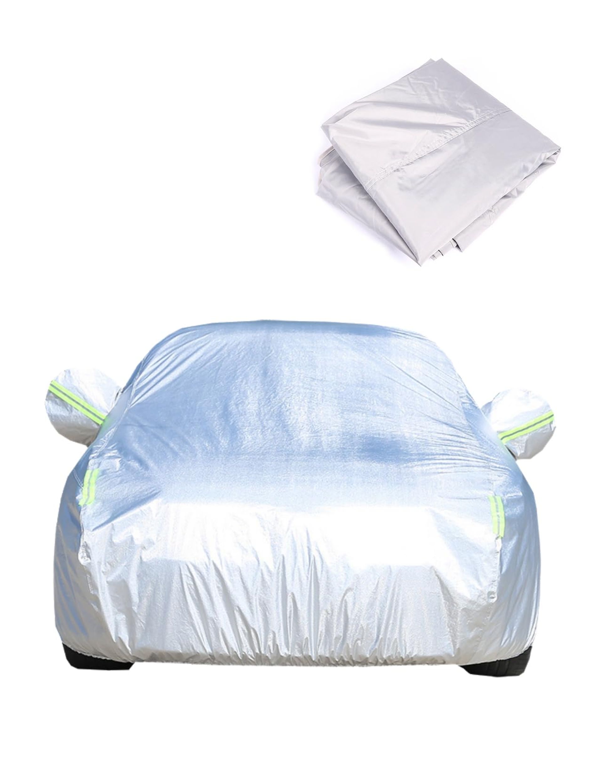 Universal Portable Foldable Carport Oxford Cloth UV Sun Shelter Cover for Outdoor Use 13.1 x 6.9ft - Silvery