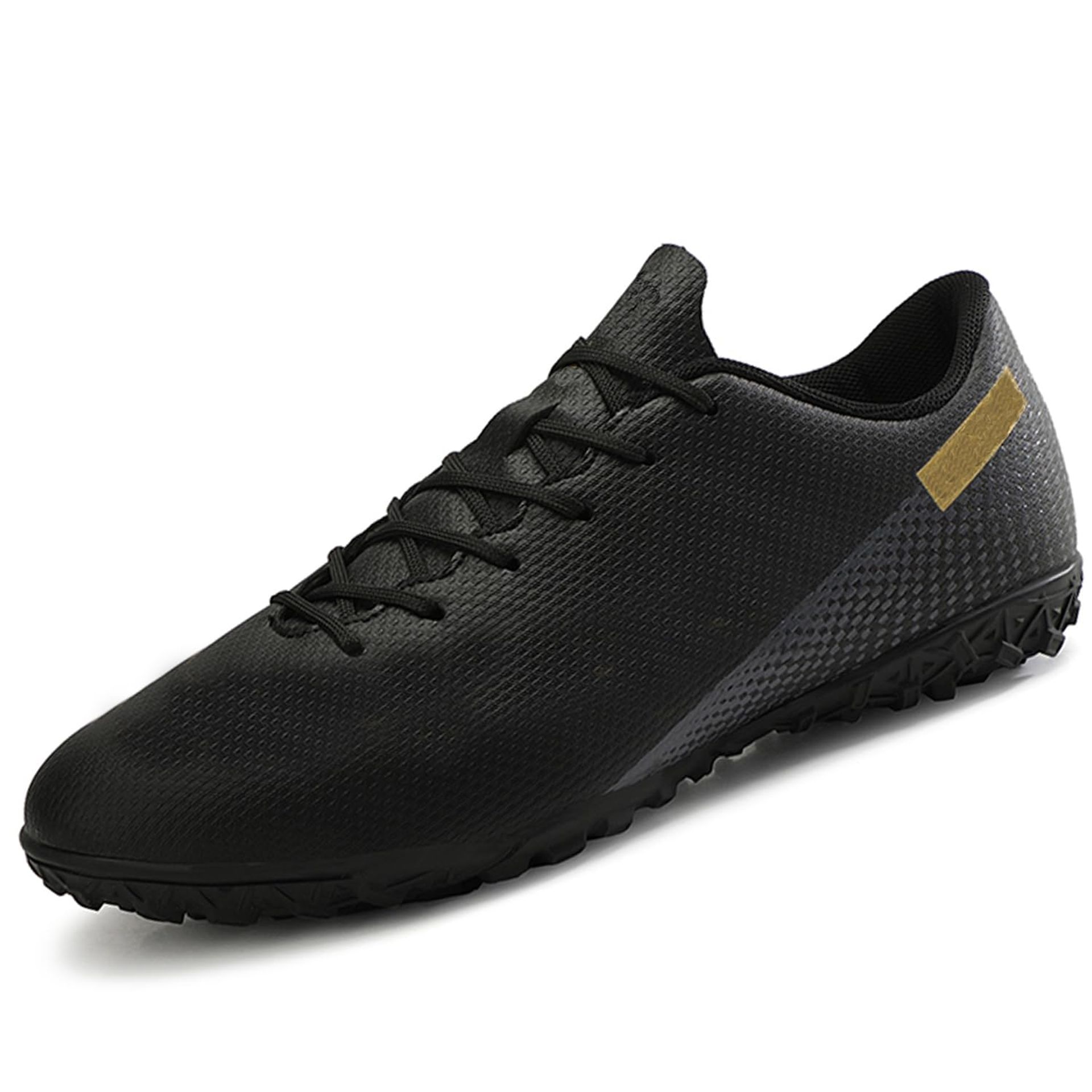 Unisex Football Boots with Studs - Black Sports Footwear UK Size 2
