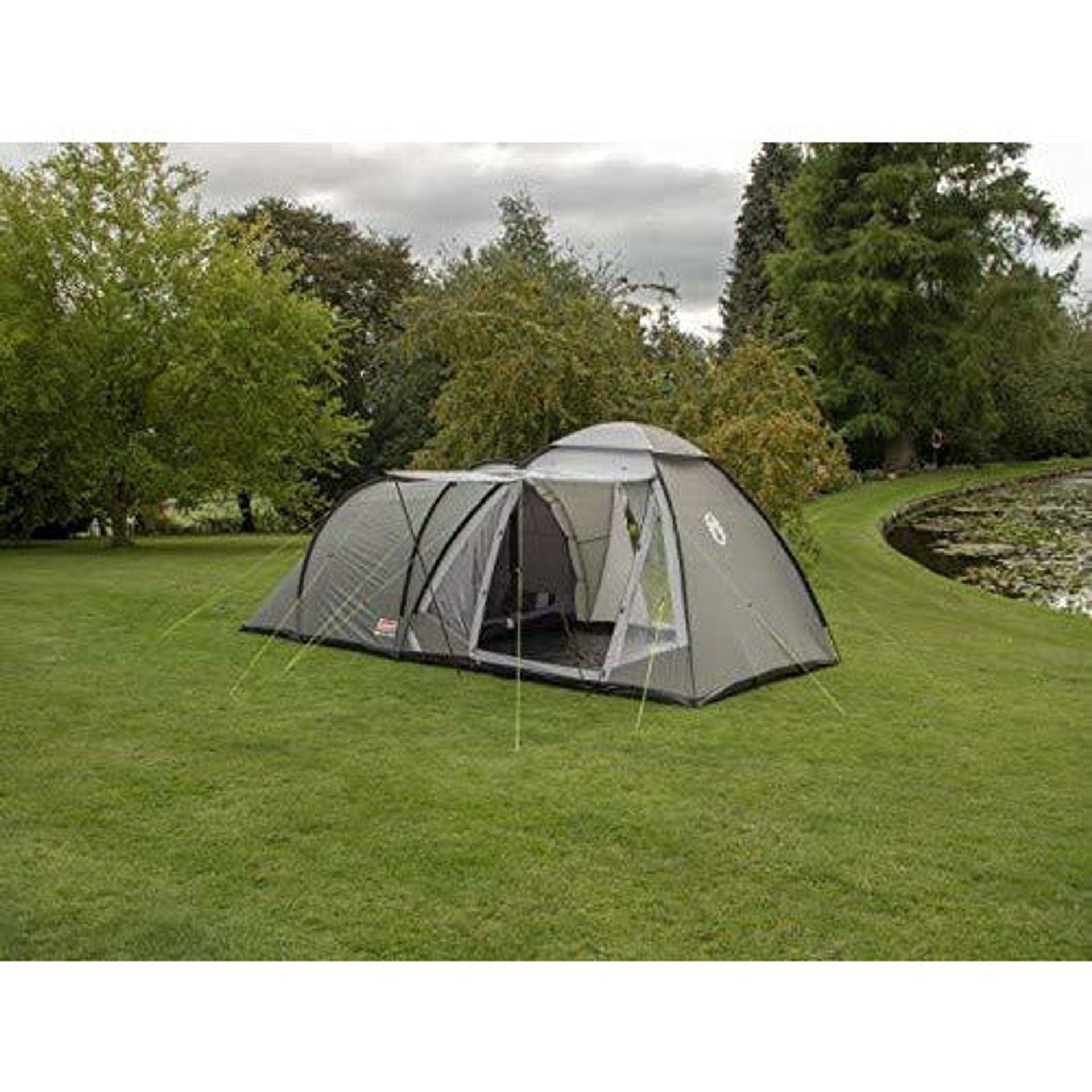 Coleman Waterfall 5 Deluxe Family Tent, 5 Man Tent With Separate