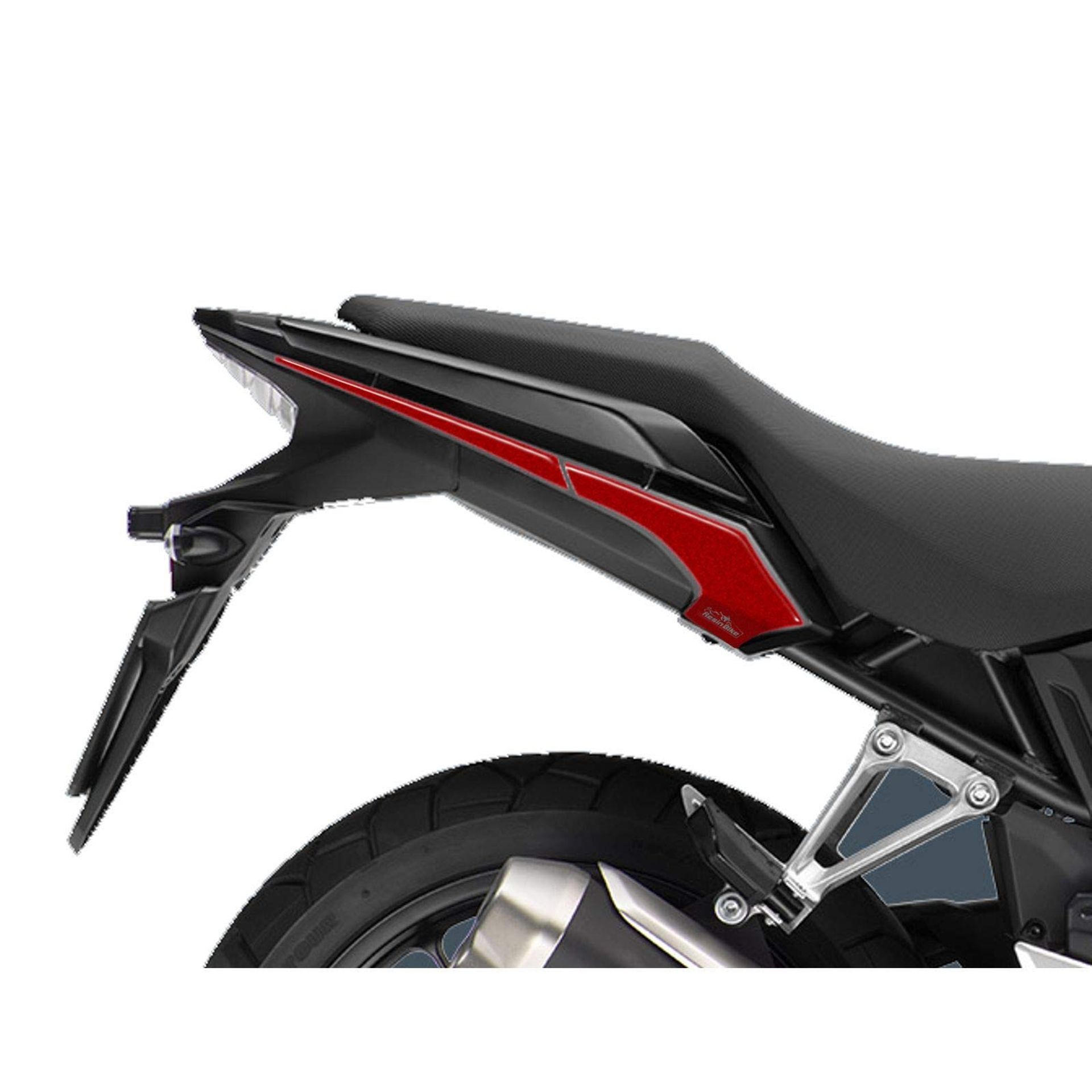 Motorcycle 3D Resin Stickers Tail Section Protection for Honda CB50X 2019-2020 - Transparent Pair B6326T20