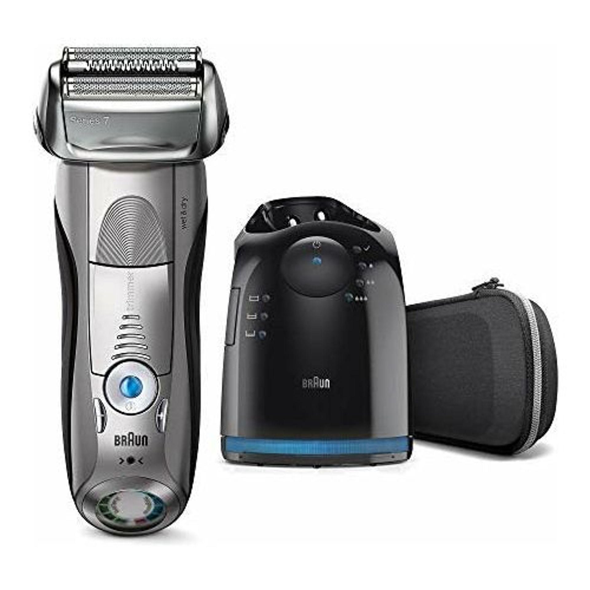 Braun Series 7 Electric Shaver For Men 7898cc Wet And Dry