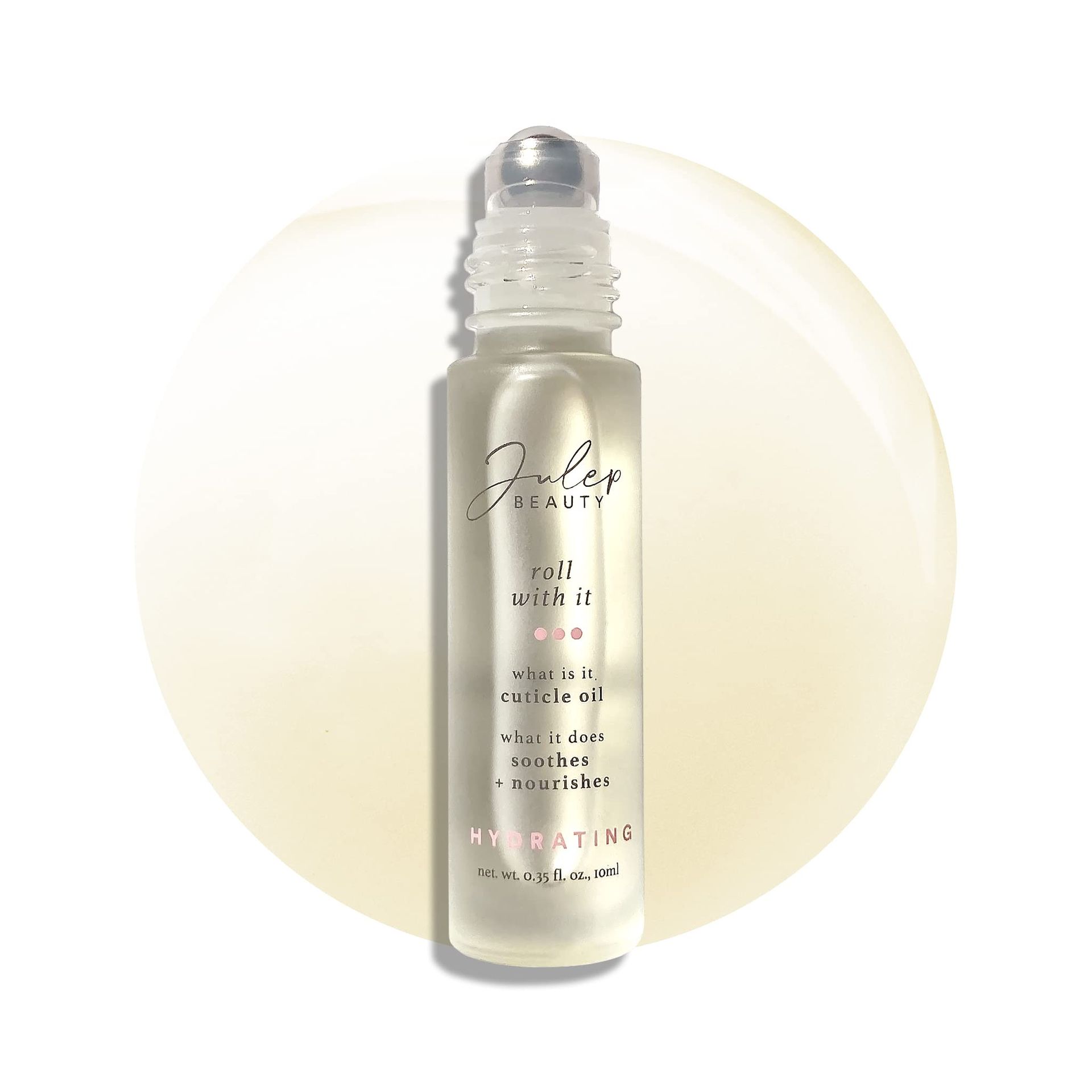 Julep Roll With It Cuticle Oil - Nourishing Vitamin E & Jojoba Oil for Nail Repair with Drip-Free Rollerball