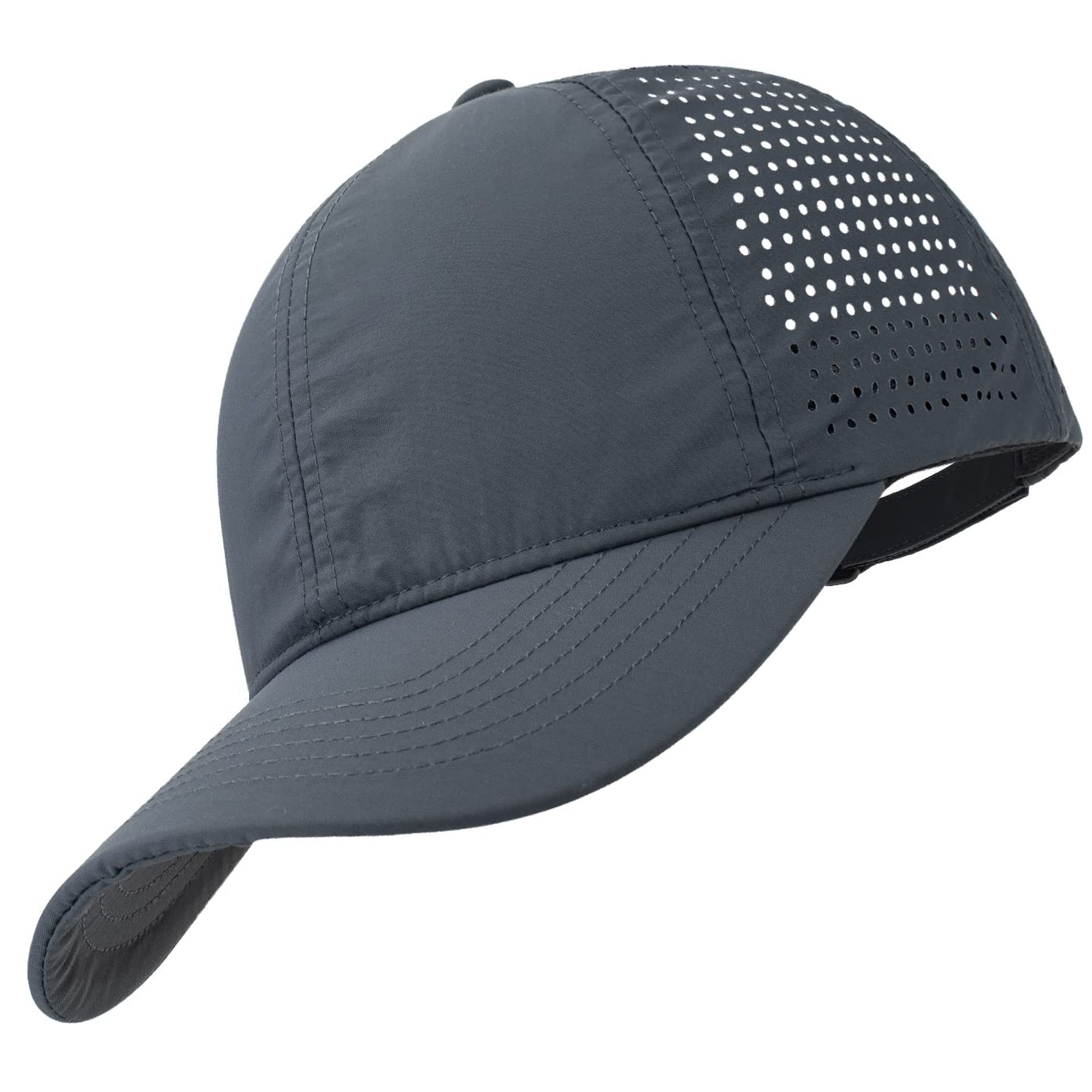 Quick Dry Adjustable Running Hat - Unisex Mesh Sports Cap for Golf, Hiking, Cycling & More