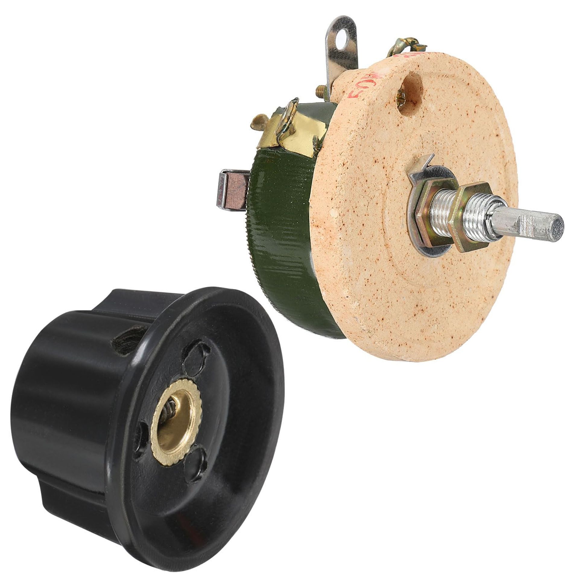 Adjustable Ceramic Rheostat 50W 200 Ohm High Power Wirewound Variable Res
