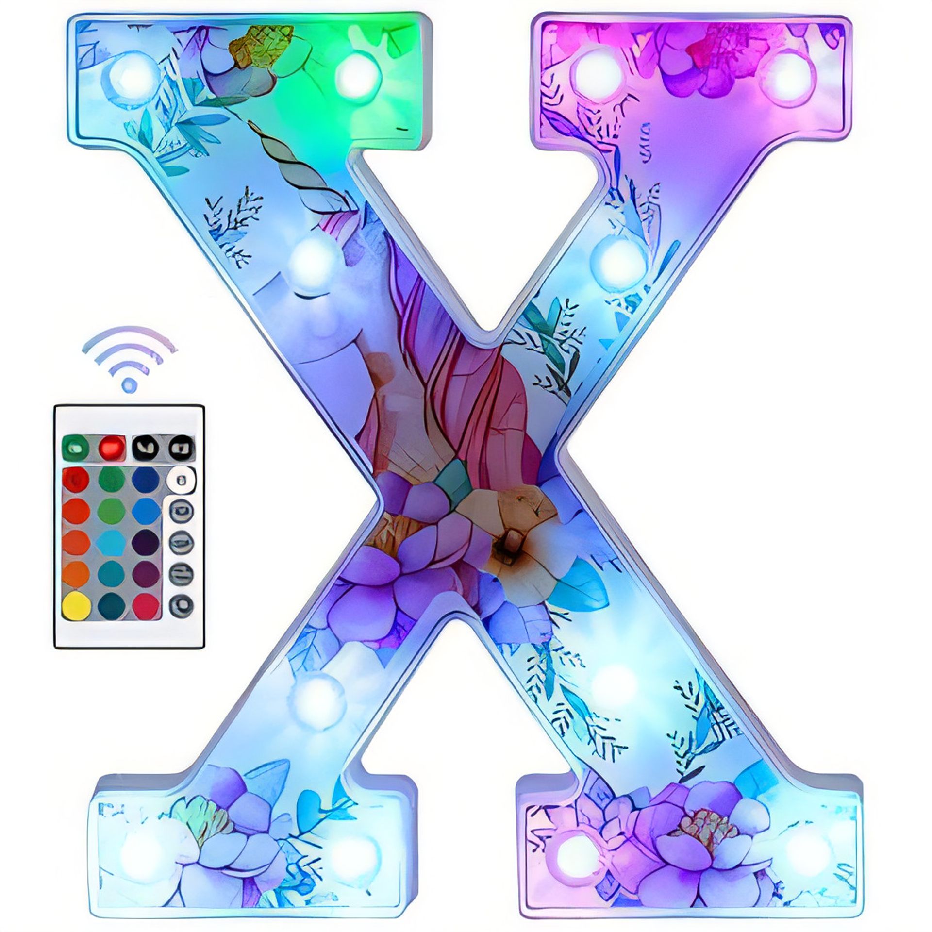 LED Letter Lights Unicorn Design - Perfect for Night Light, Parties, and Home Décor