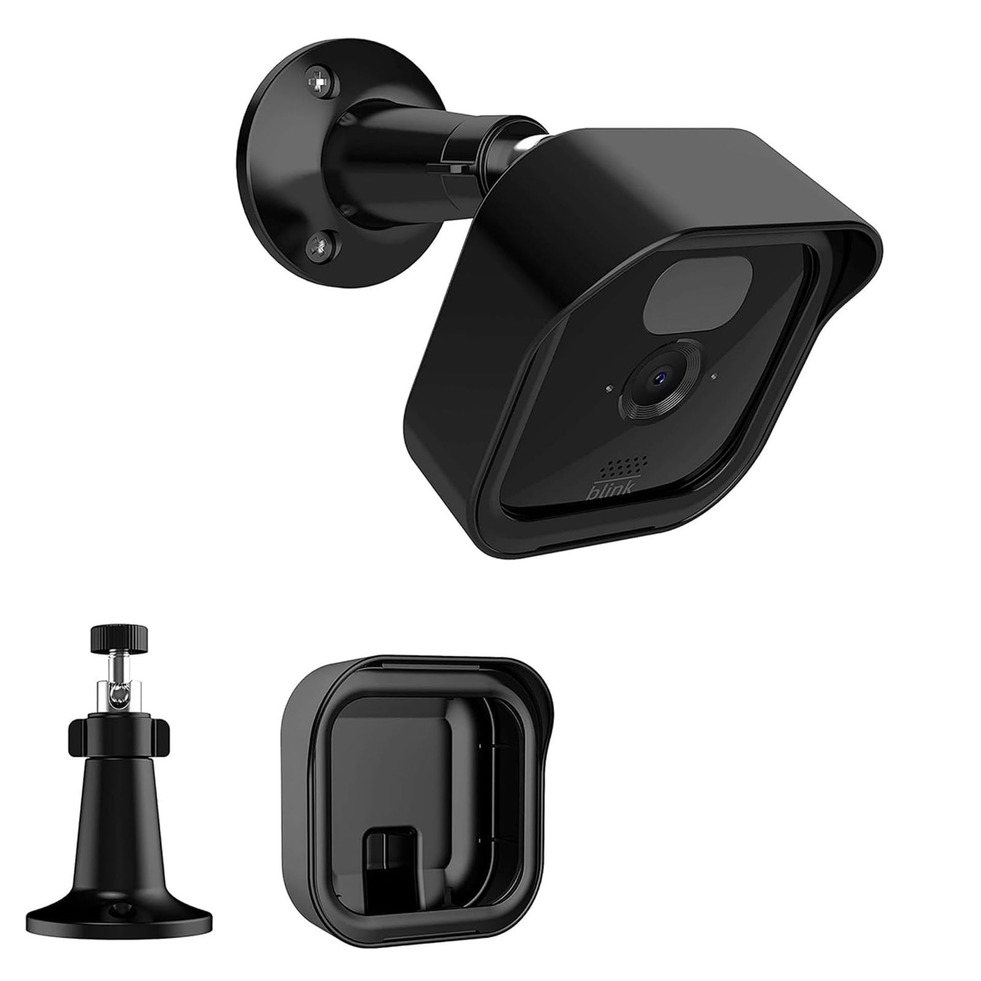 Outdoor Camera Mount 360° Adjustable Weatherproof Protective Housing for Blink Cameras - White 5 Pack