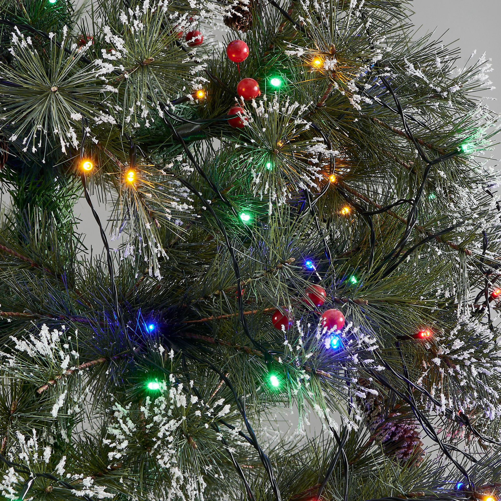 Solar LED RGB Colour-Changing String Lights – 80 LEDs 5.6m