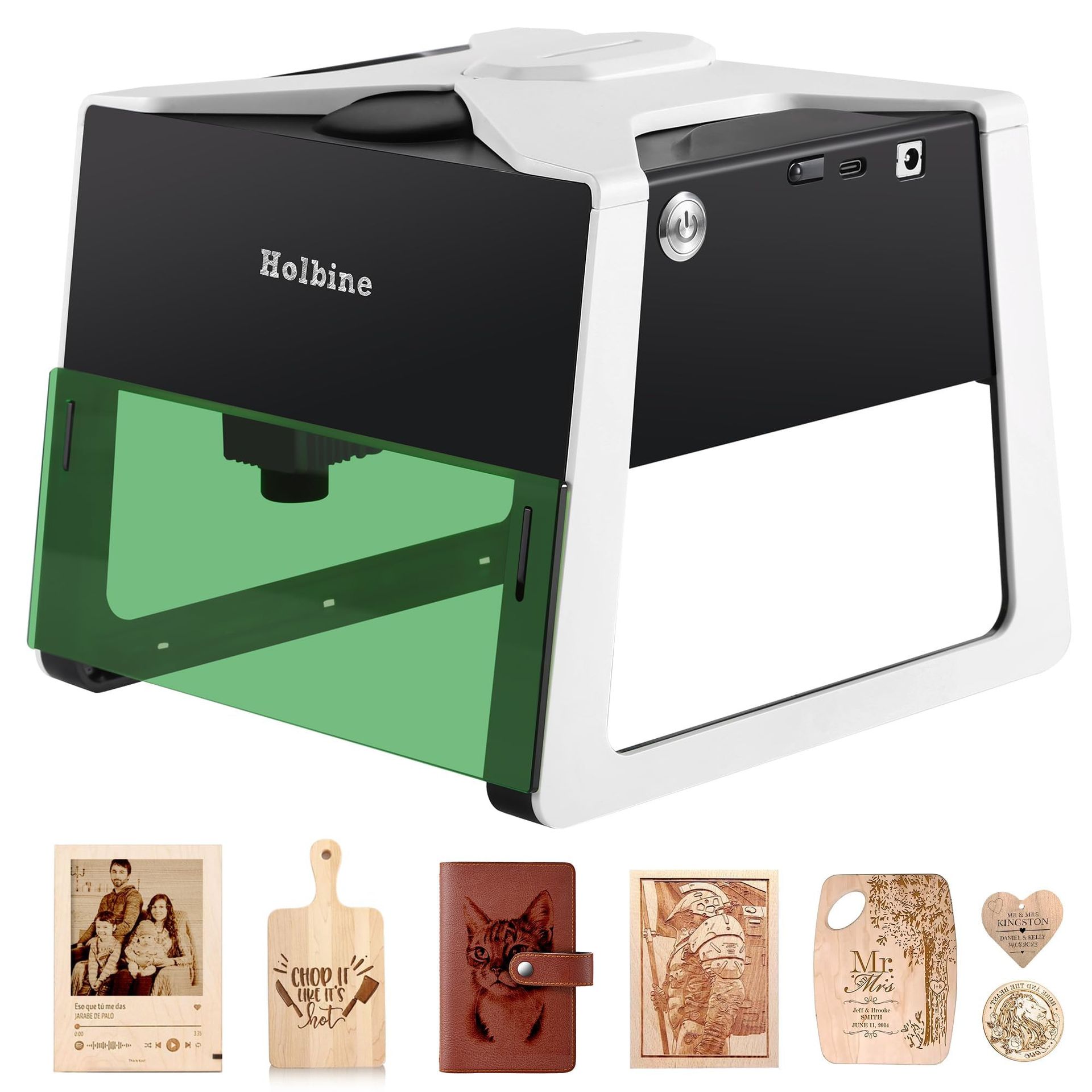 Mini Laser Engraving Machine 3W Desktop Engraver Easy Setup for Beginners - D3 Style