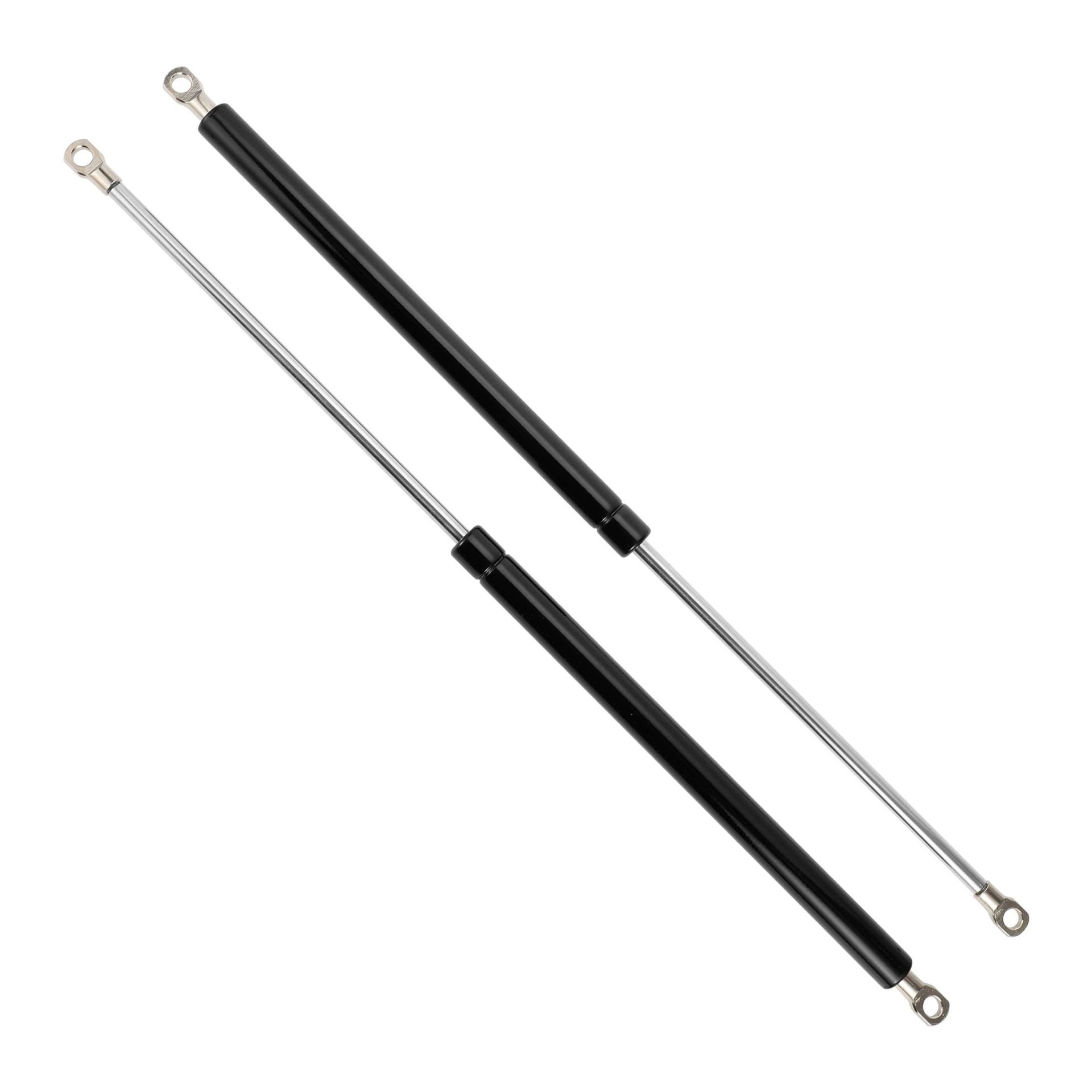 Universal Lift Support Struts Gas Springs 20in 90lb Force for Car Boot, Bonnet, and Toolbox - Black 400N/40kg
