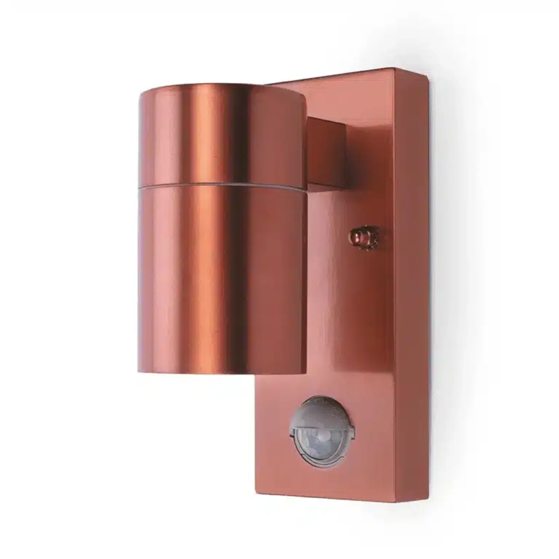 Coral Down Wall light  - COPPER c/w PIR