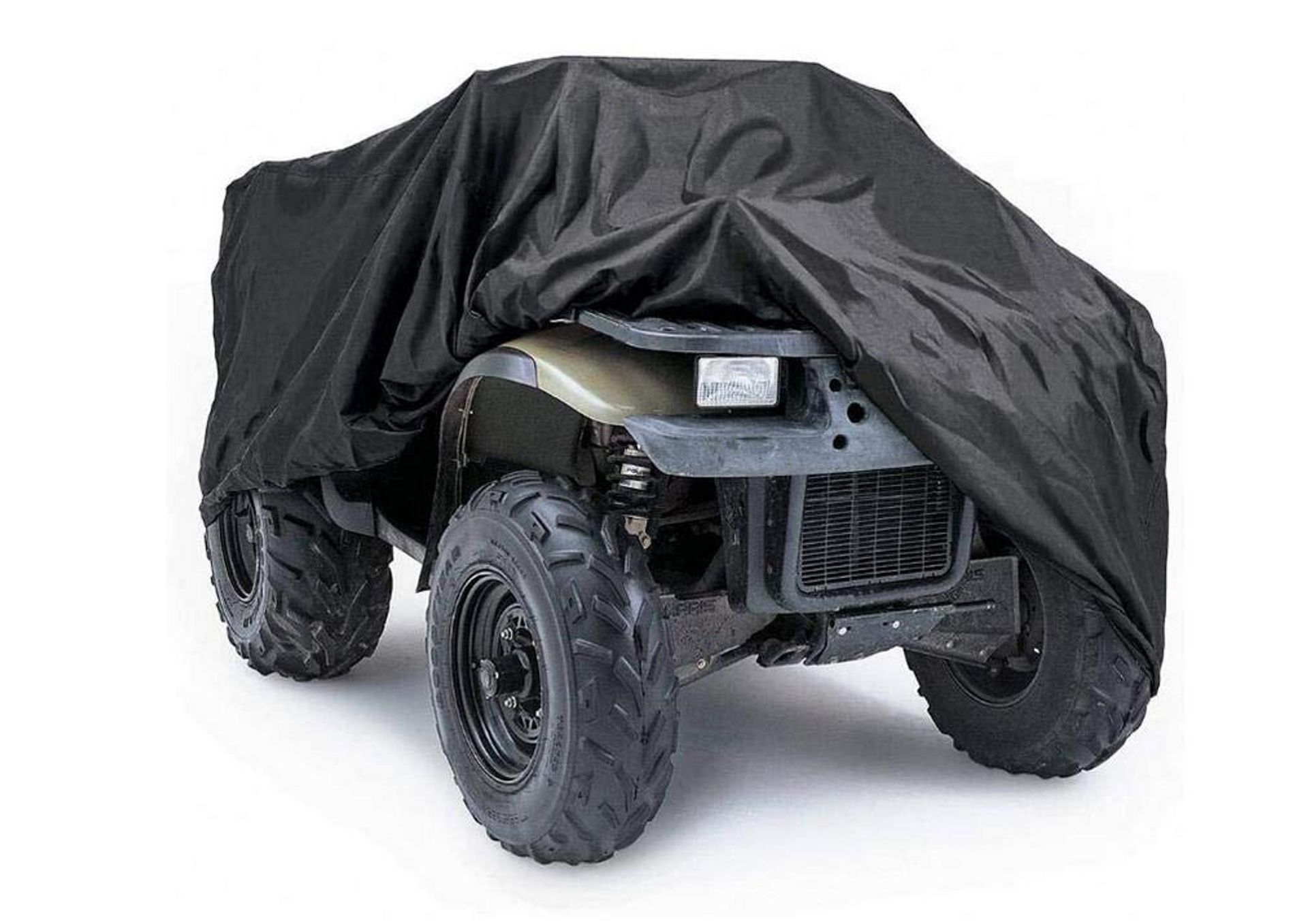 ATV Cover Waterproof All Weather Quad 4 Wheeler Outdoor UV Protection - Black XL