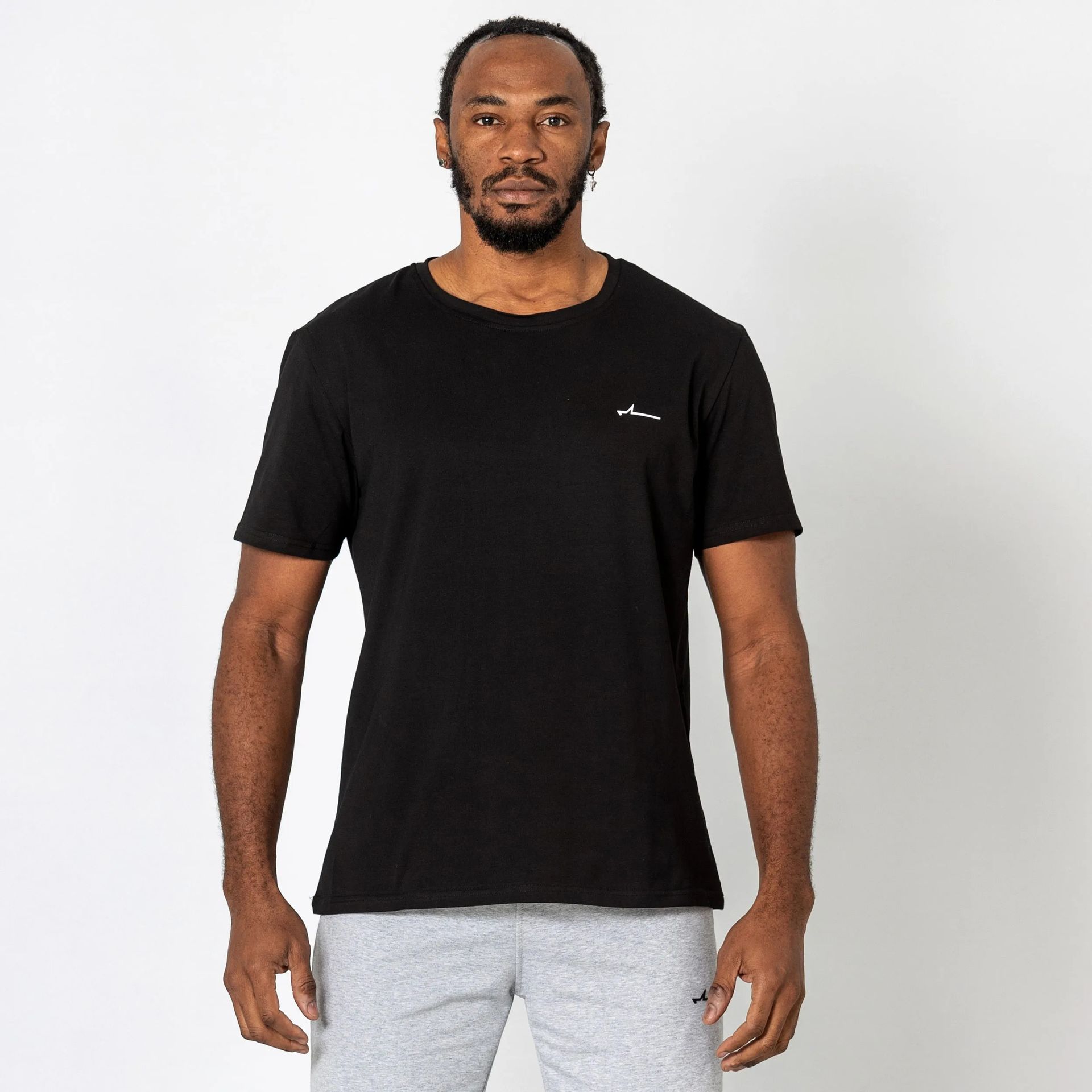 Forza Heren T-Shirt - Midnight Black - Medium