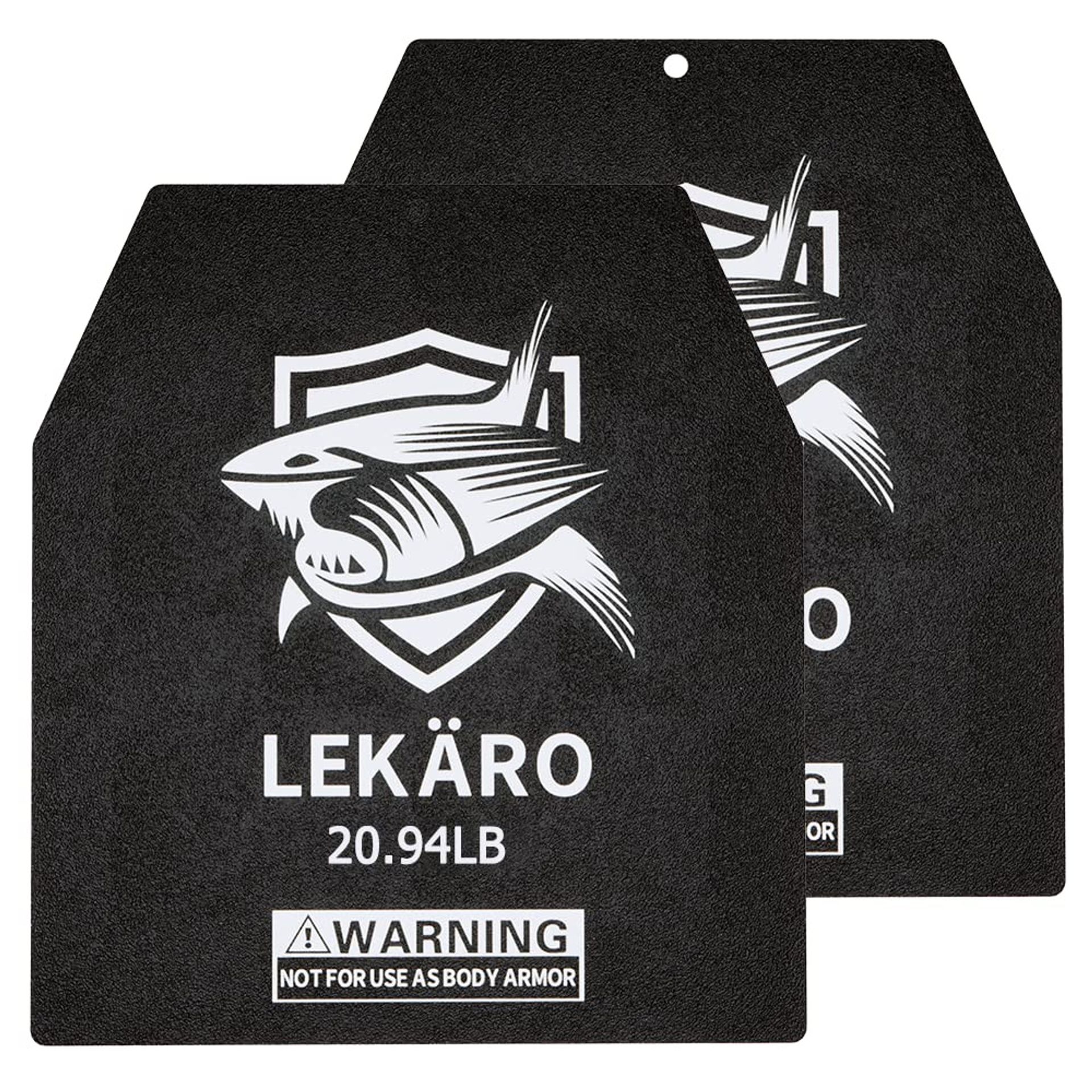 Weighted Vest Plates Steel Workout Inserts Rust-Resistant for CrossFit Rucking Running Strength Training - Grey 21 lb