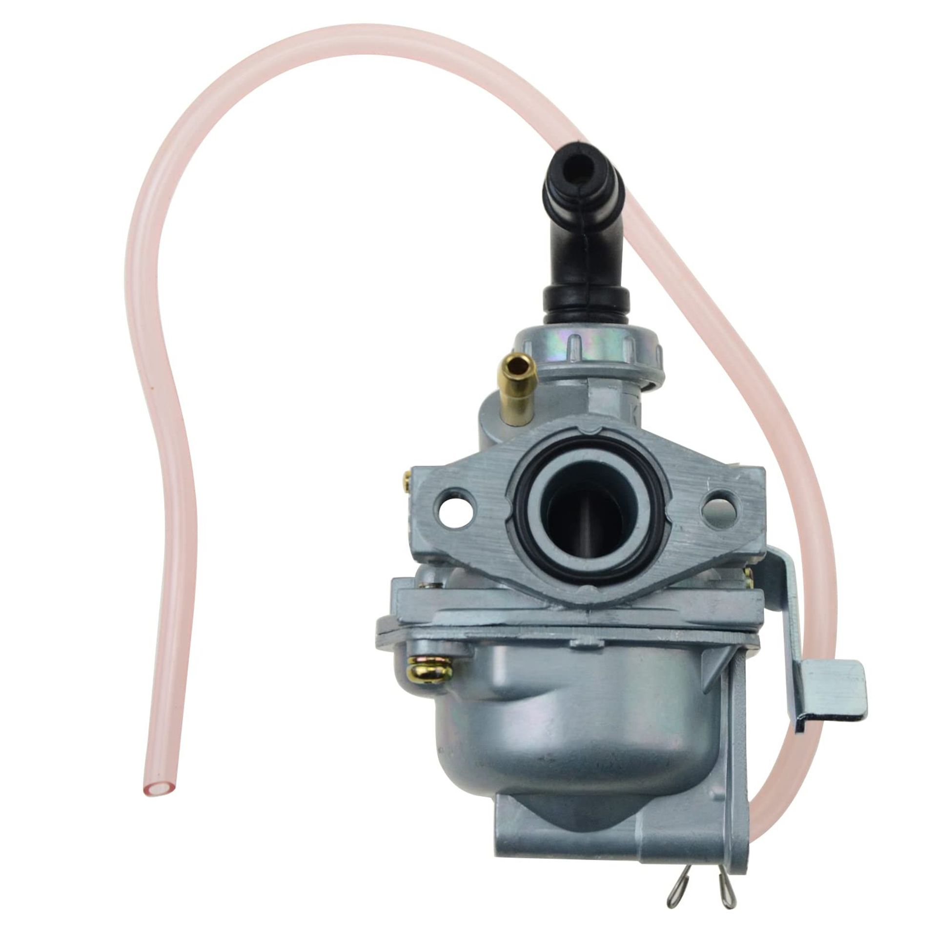 Carburettor with Hand Choke Replacement for 60cc Pit Dirt Bike ATV Motorcycle - Silver N090-068-3
