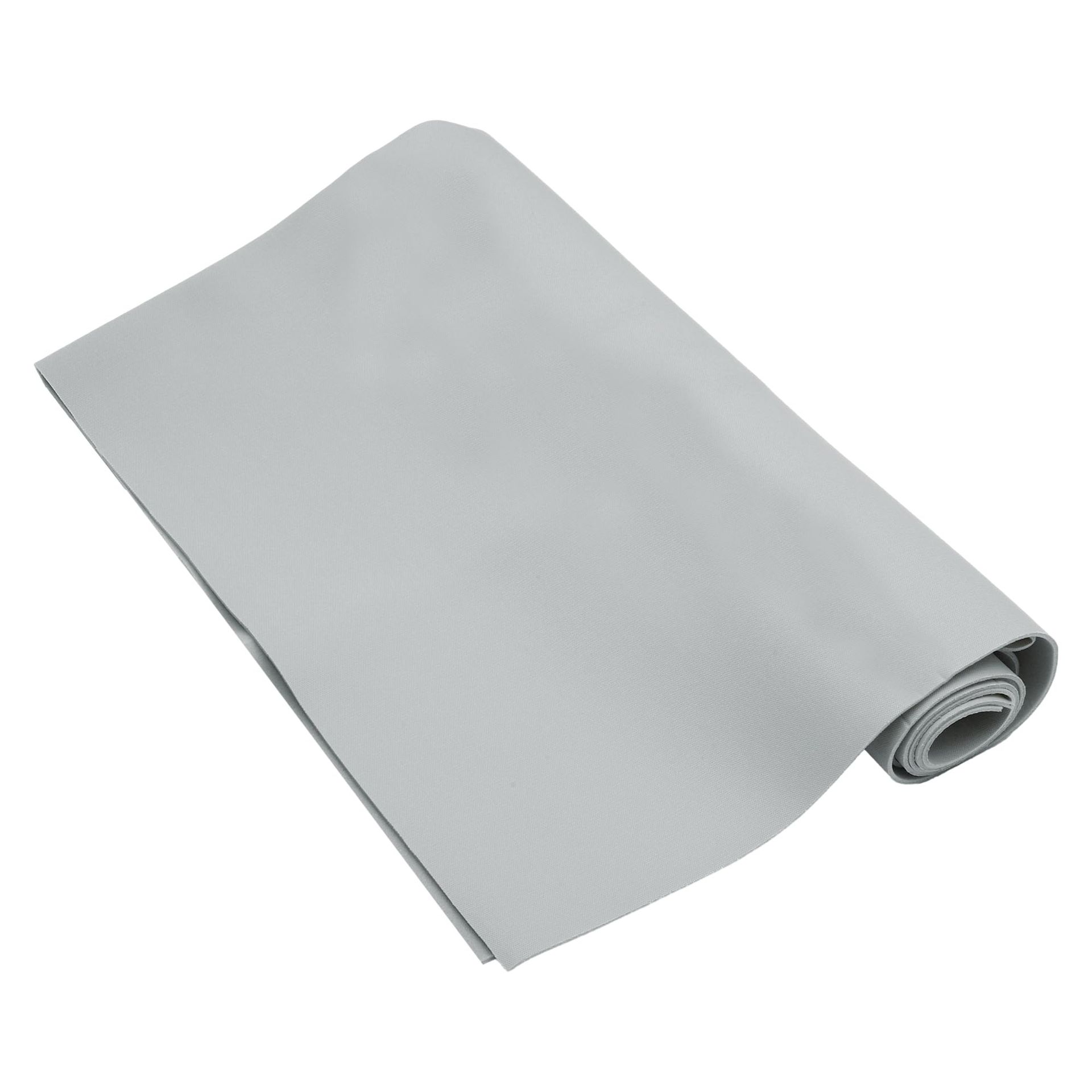 Breathable Mesh Foam Backed Fabric Upholstery for Car Roof Lining & Interior Trim Replacement - Grey 54in x 48in