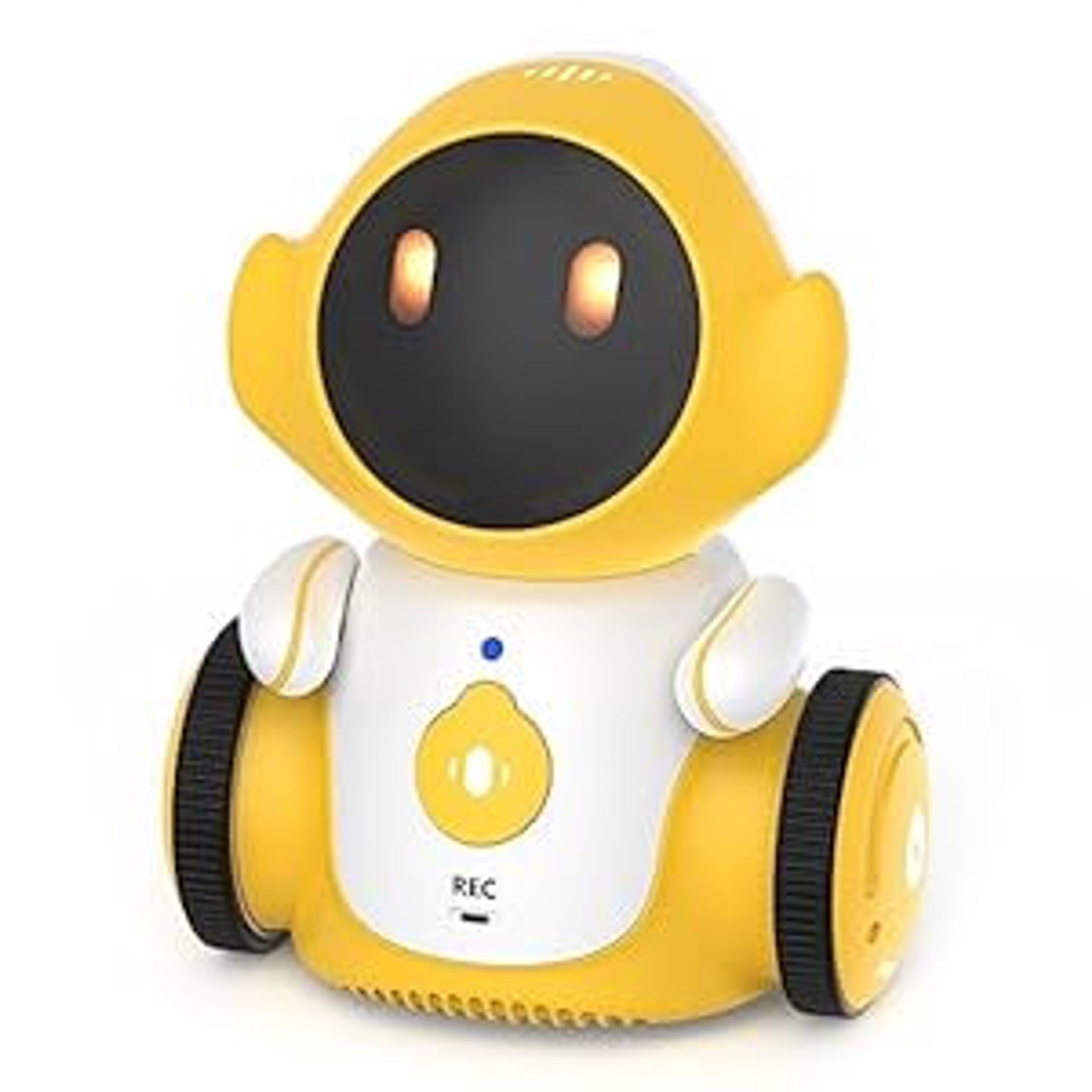 Interactive Robot Toy for Kids with Voice Control, Singing, and Dancing Features - Yellow K05
