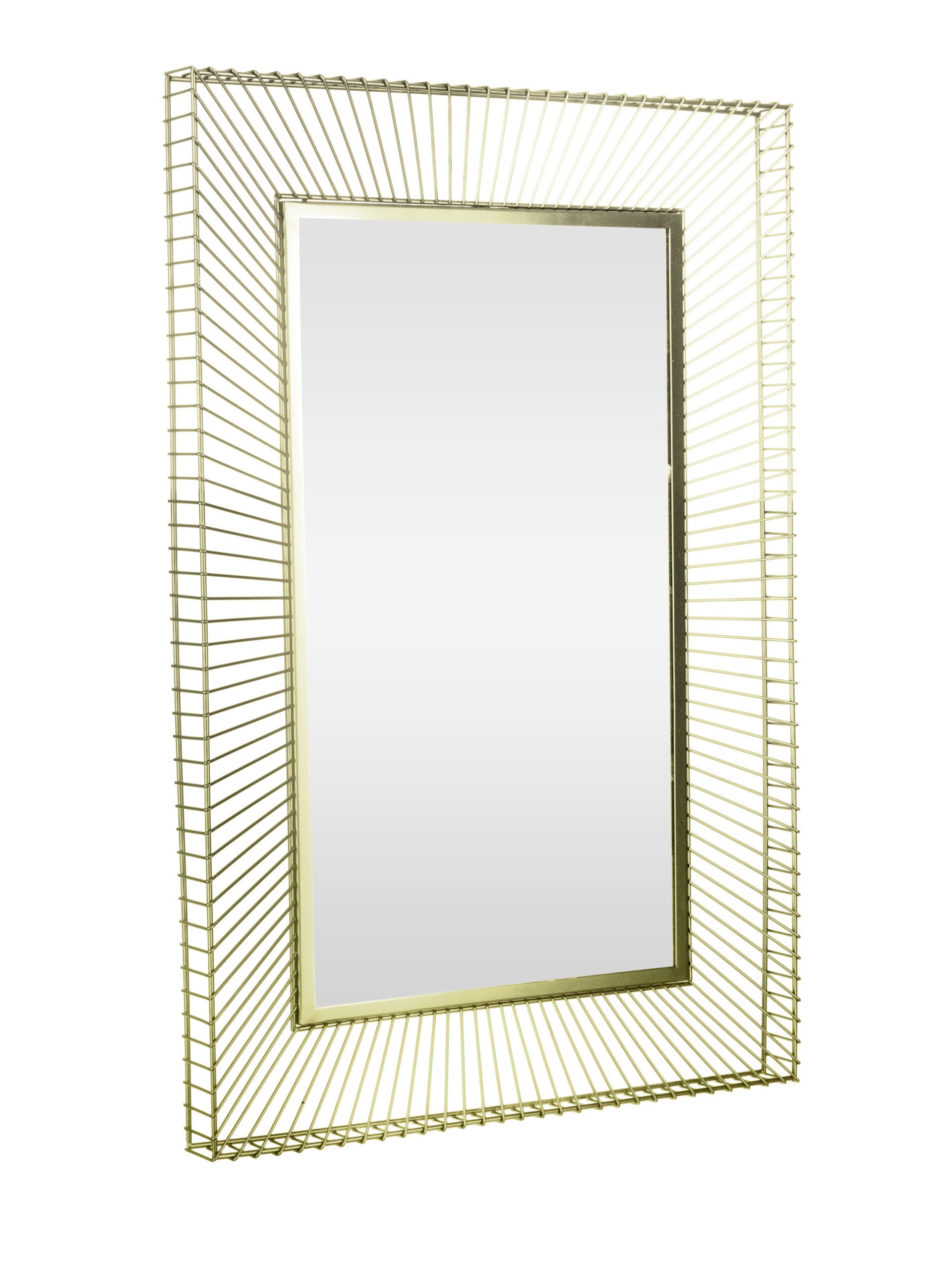 MASINLOC Full-Length Wall Mirror – Gold Frame 545 × 1195mm