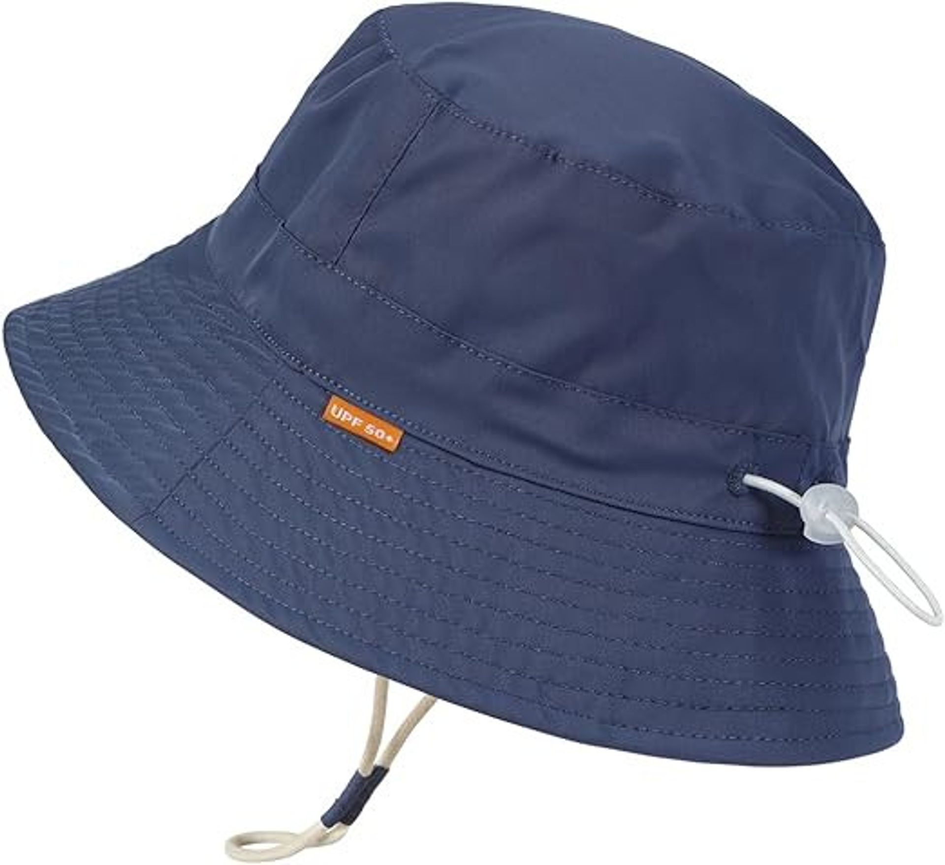 Baby Sun Hat with UPF 50+ Protection, Waterproof & Breathable, Adjustable Chin Strap, 0-24 Months