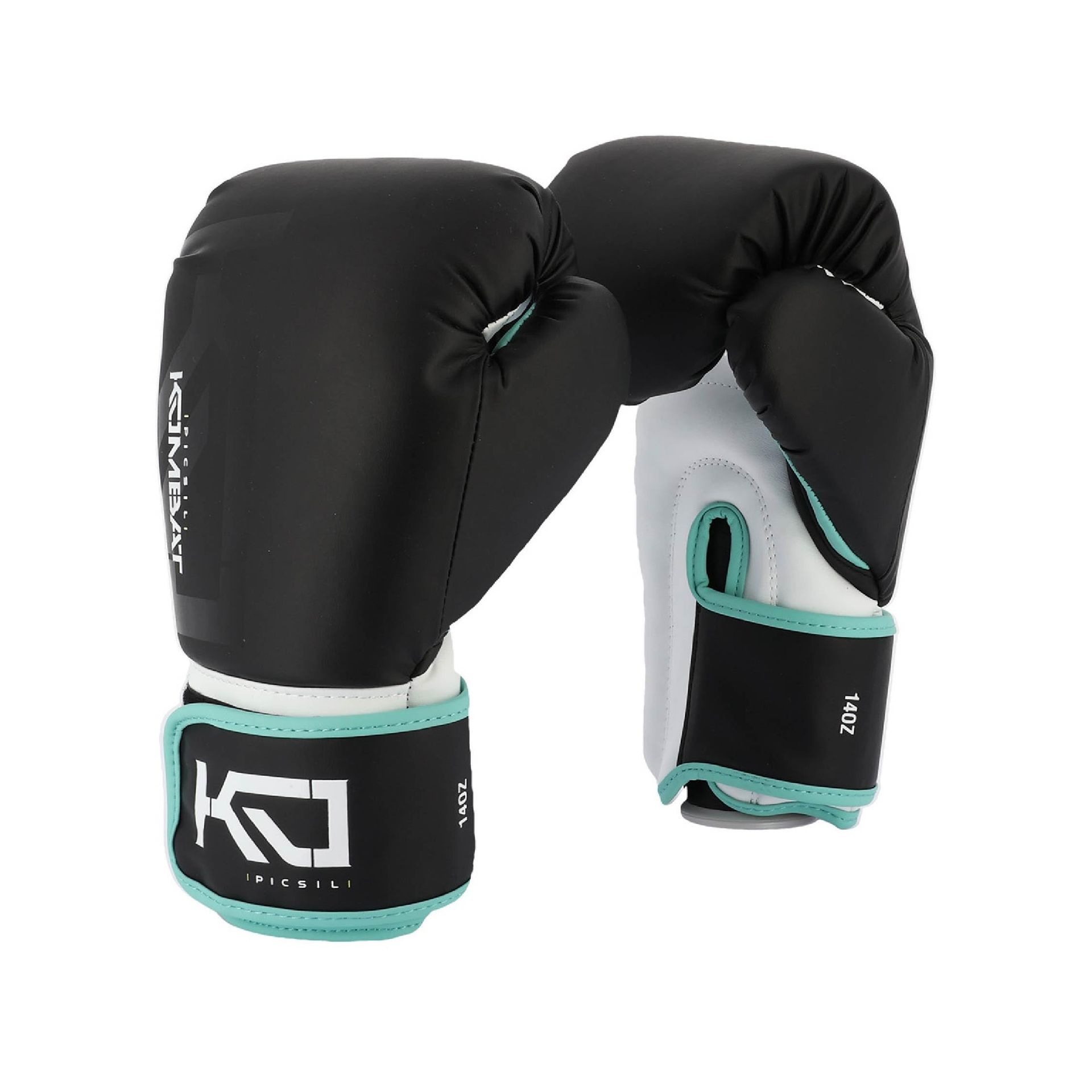 Boxing Gloves Kronos Evo Training & Combat for Muay Thai, MMA, Kickboxing, Ergonomic Fit & High-Density Padding - Moonless 16oz