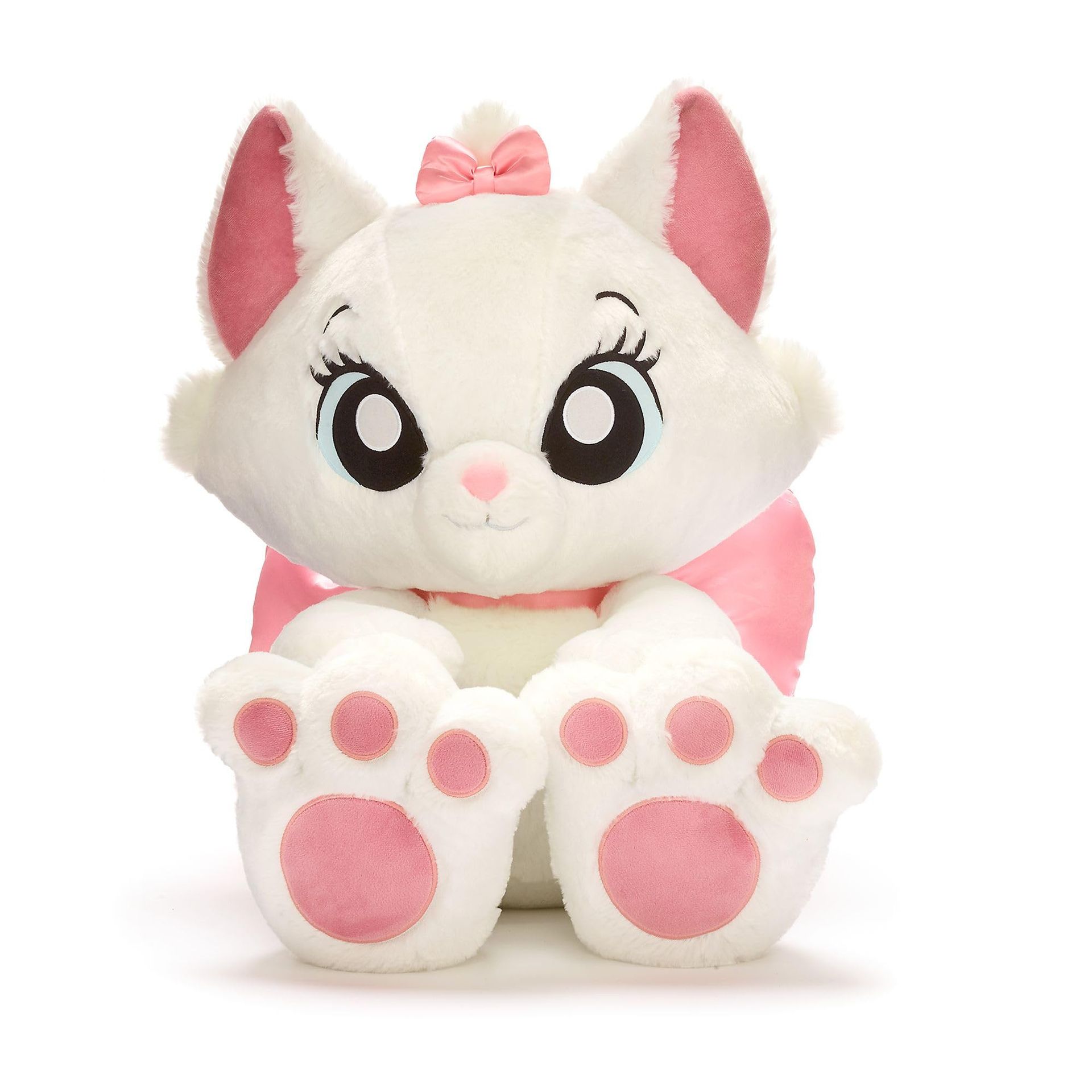 Disney Store Marie Big Feet Plush Soft Toy from The Aristocats Large Cuddly Kitten - White 52cm