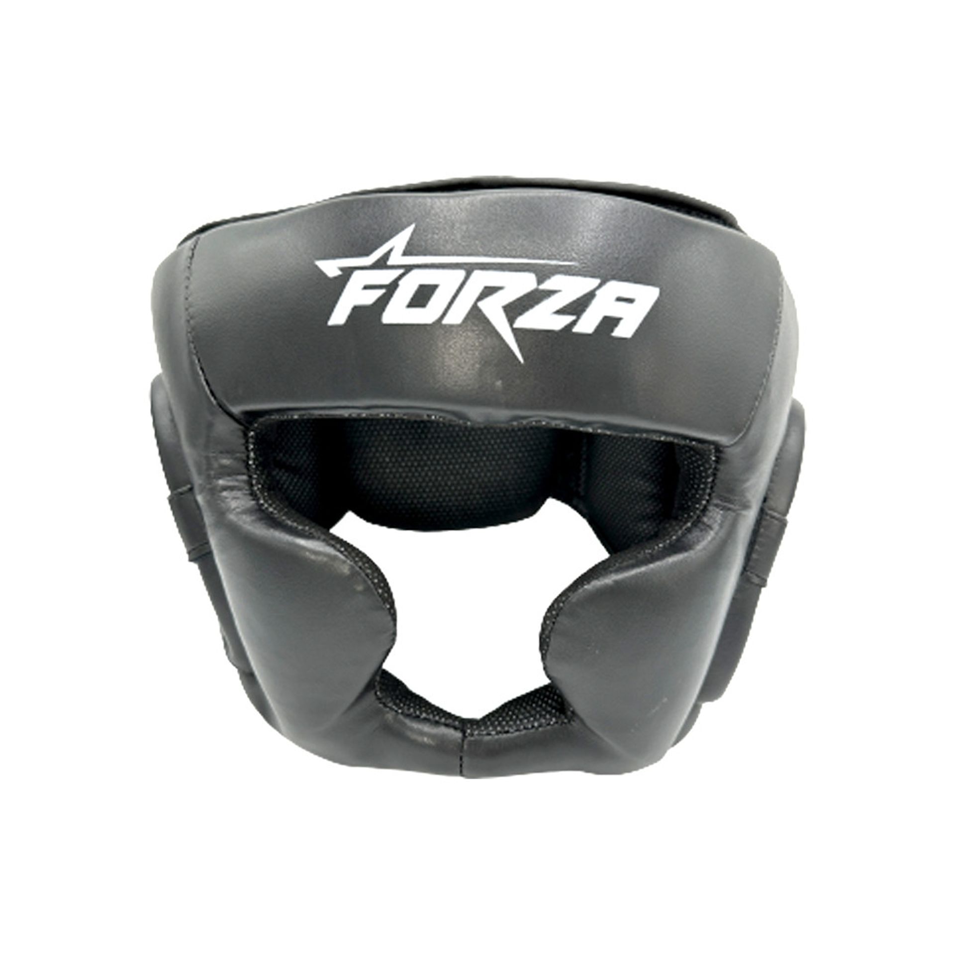Artificial Leather Headgear Black - XS, Black