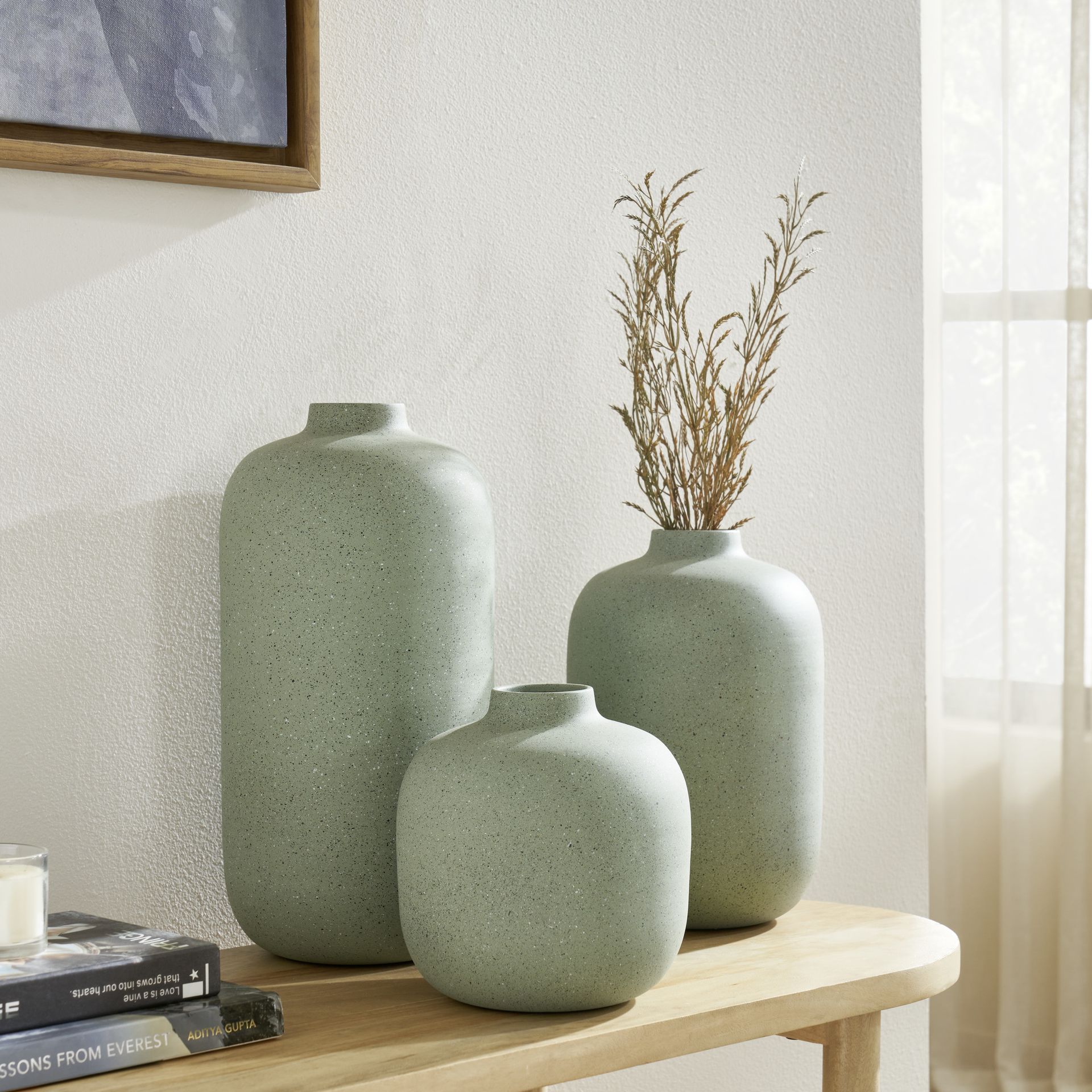 PRUSH Vase – Green 210mm