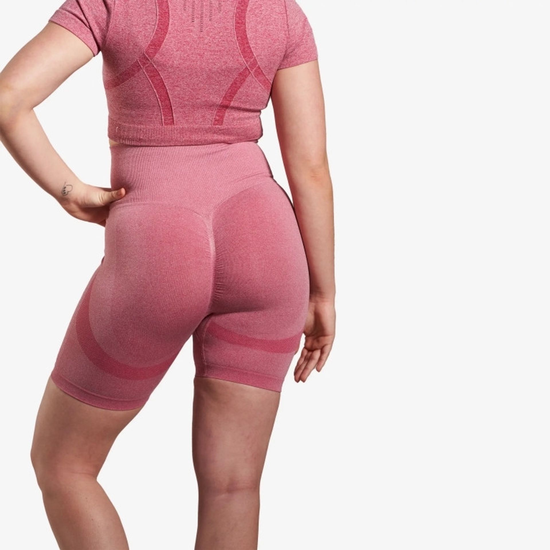 Forza Biker Shorts - Flamingo Pink - Large