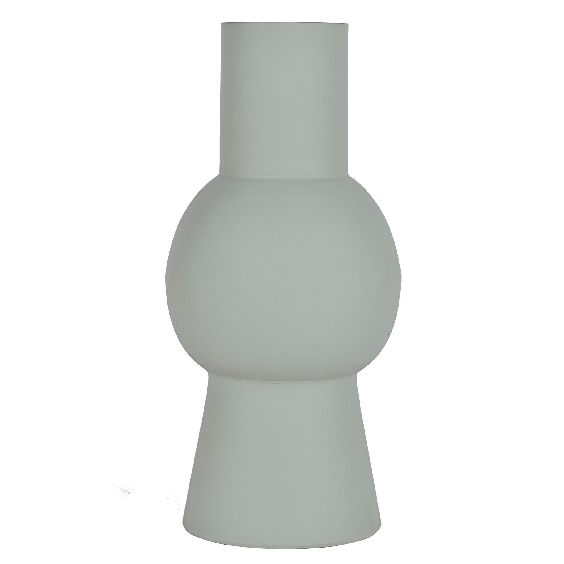 TAMBULIG Metal Vase – Mint Green 235mm
