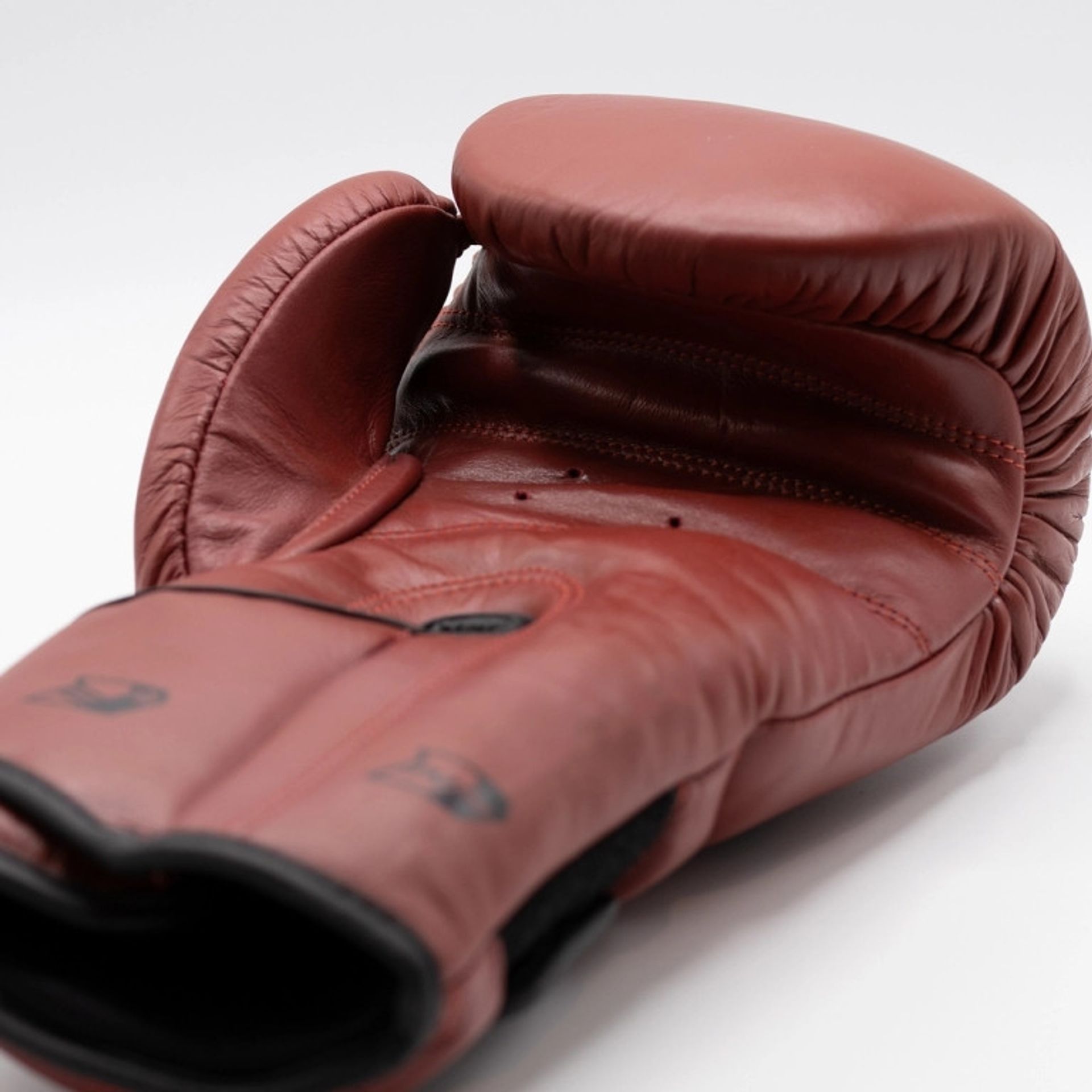 Ak-57 Gloves – Leather – Maroon Red - 12oz