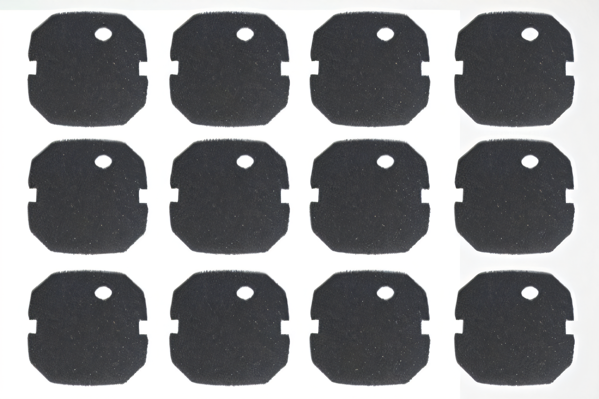 Aquarium Filter Foam Set Replacement Pads for Aqua One Aquis 1000/1050/1200/1250 - Black Pack of 12