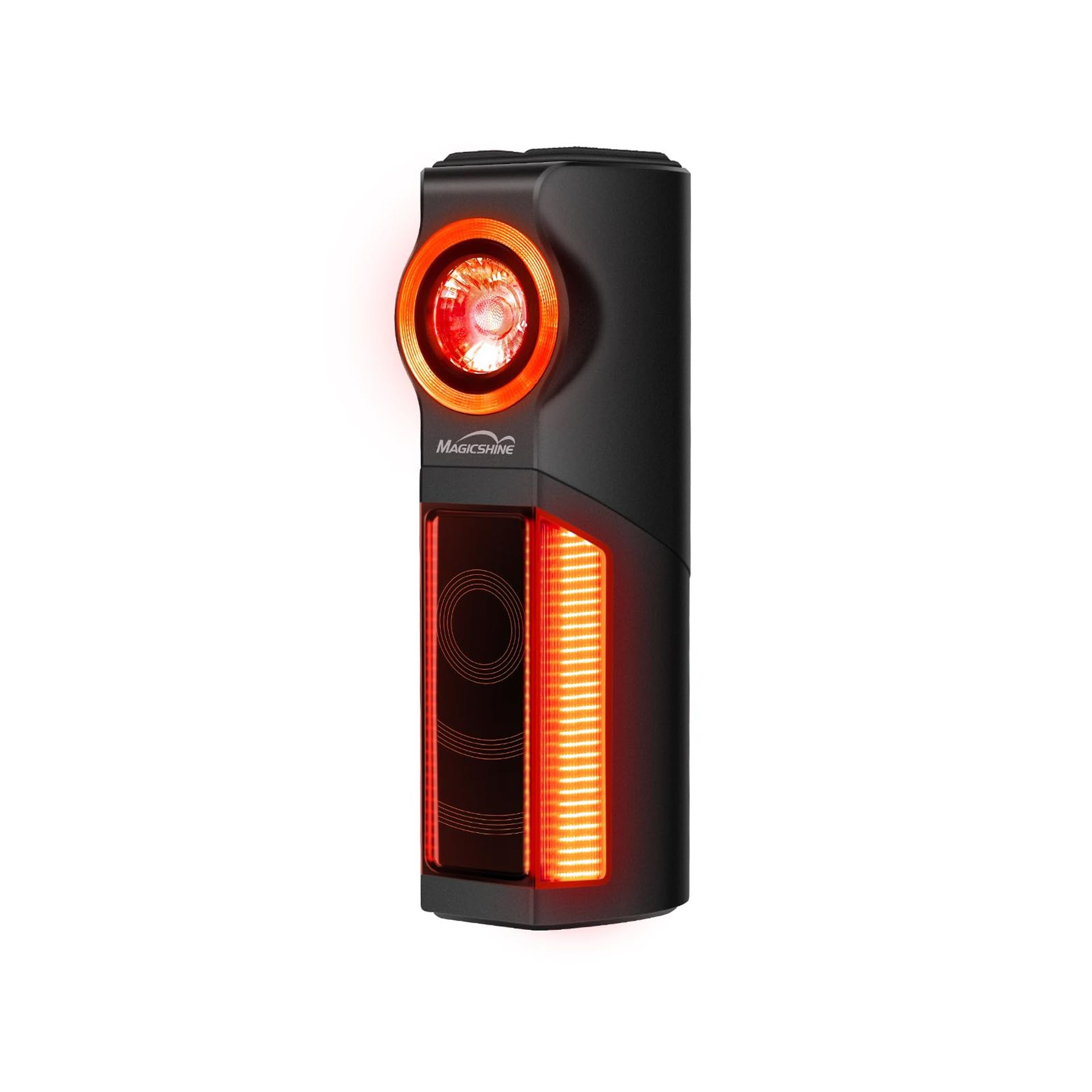 Smart Radar Bike Taillight High-Power LED ANT+ Enabled 270° Wide Angle IPX6 Waterproof - Black Seemee R300