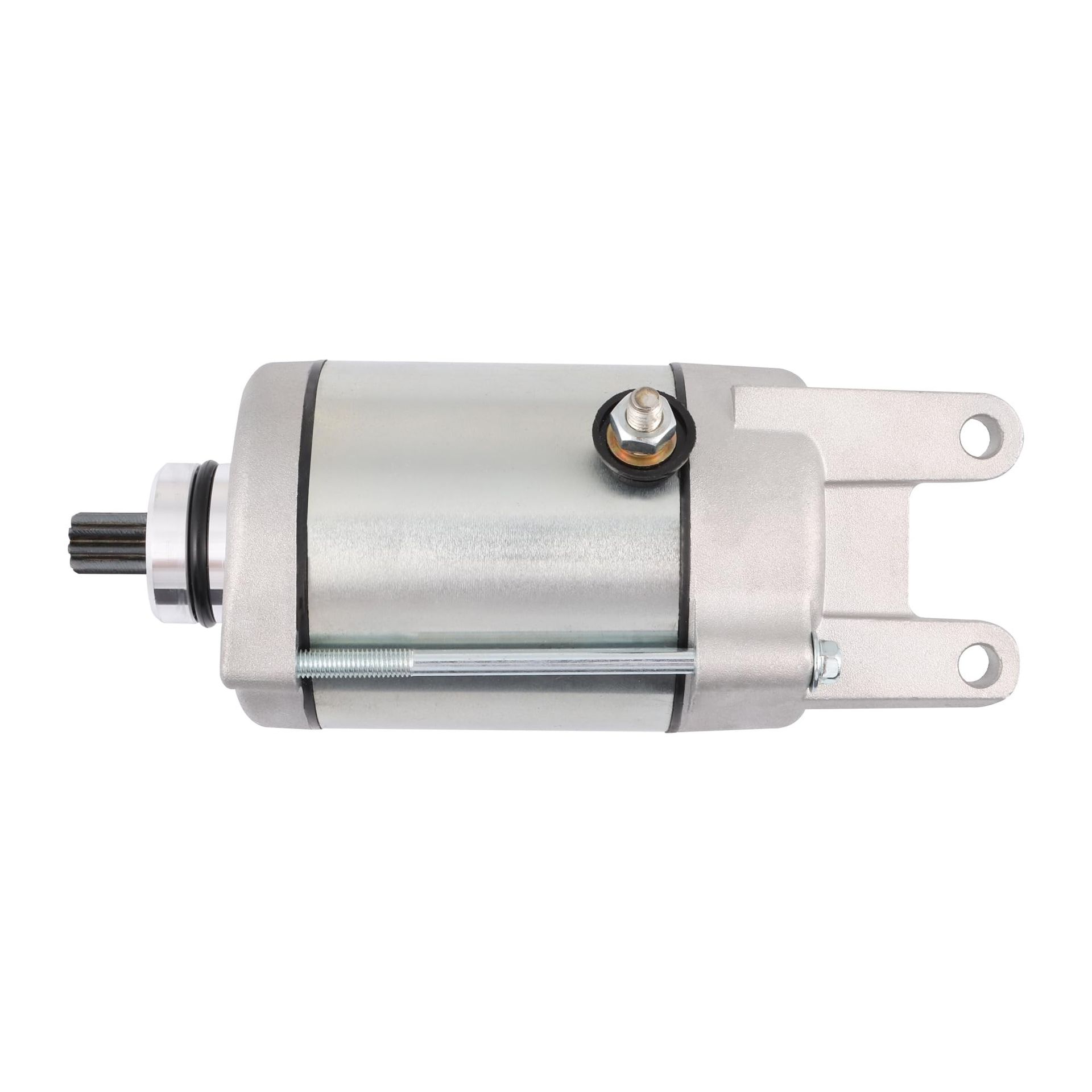 Motorcycle Electric Starter Motor Engine Replacement 9T CW for KYMCO MXU Mongoose 250 300 2004-2009 - Silver Standard