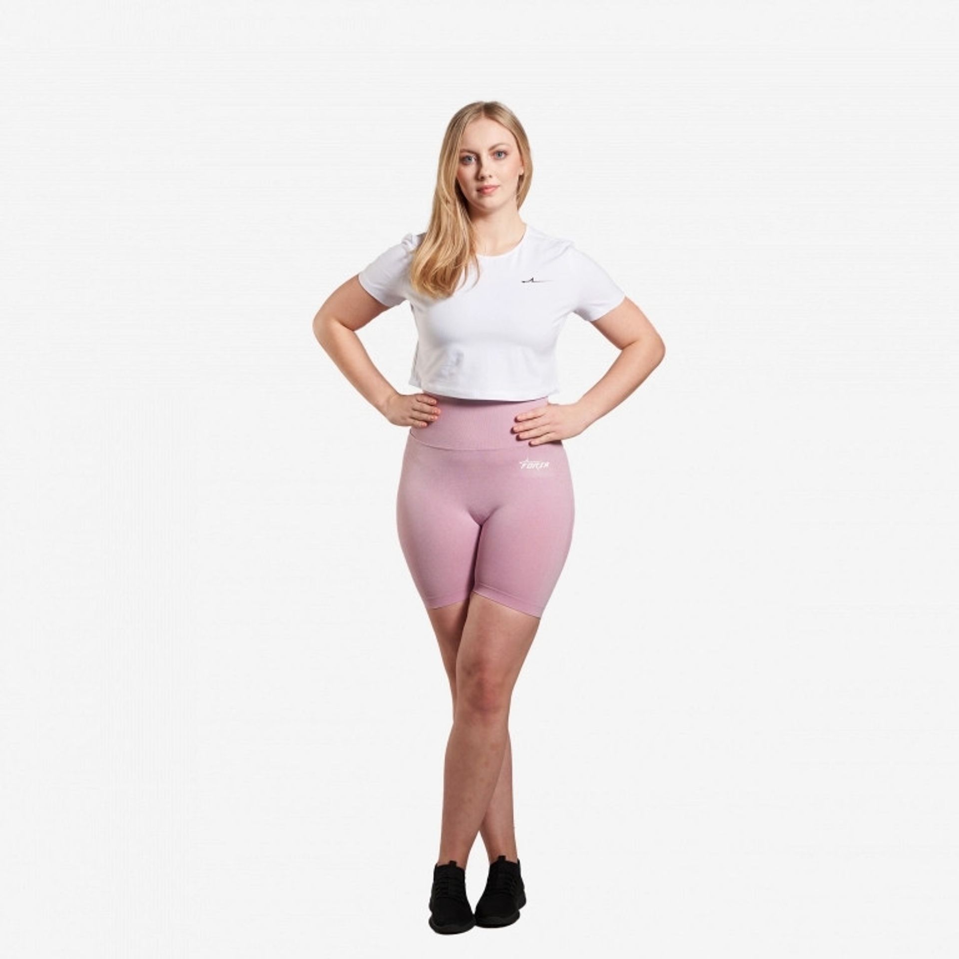 Forza Biker Shorts - Misty Rose - Large