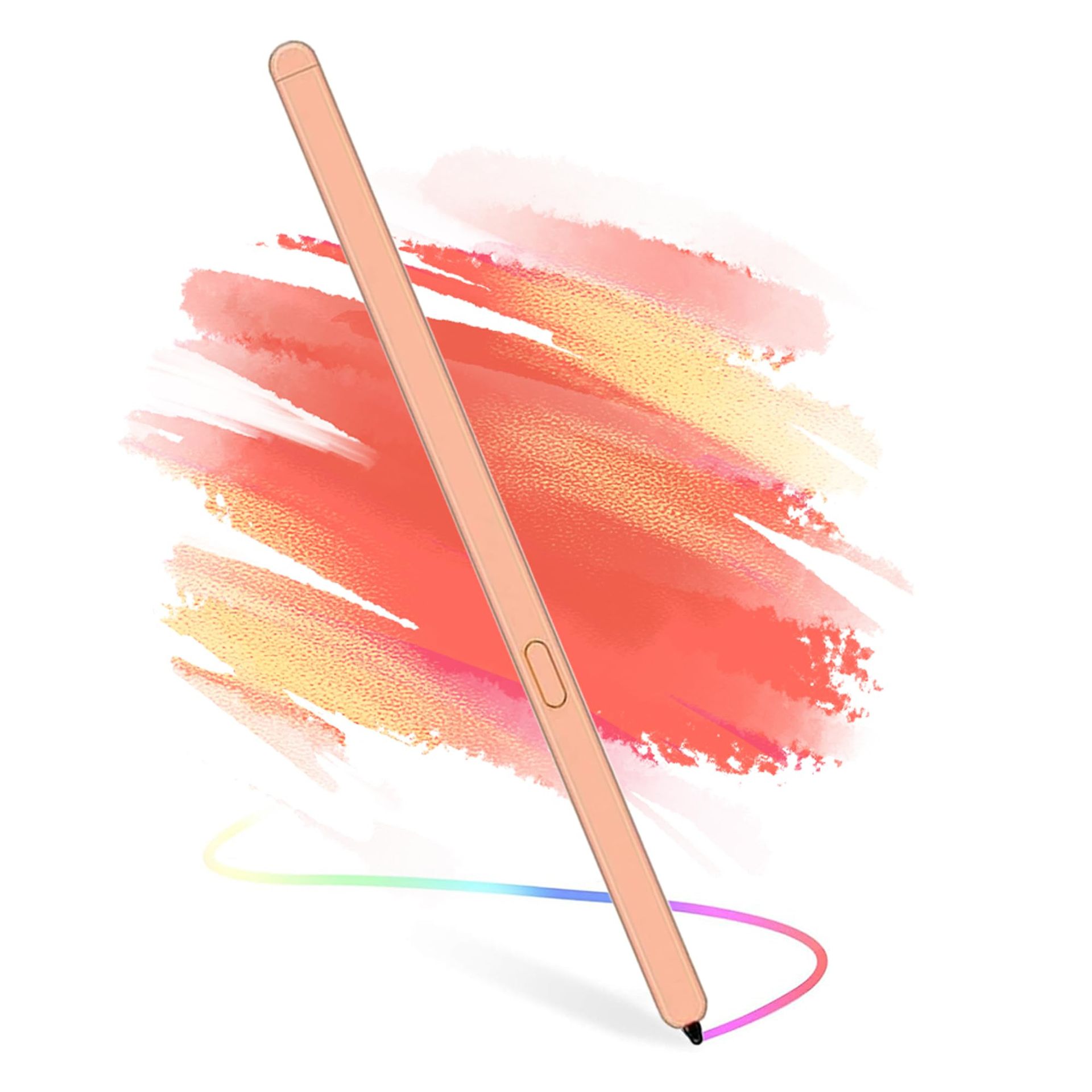 Slim S Pen Stylus Compatible for Samsung Galaxy Z Fold5 4096 Pressure Levels Compact Design - Pink