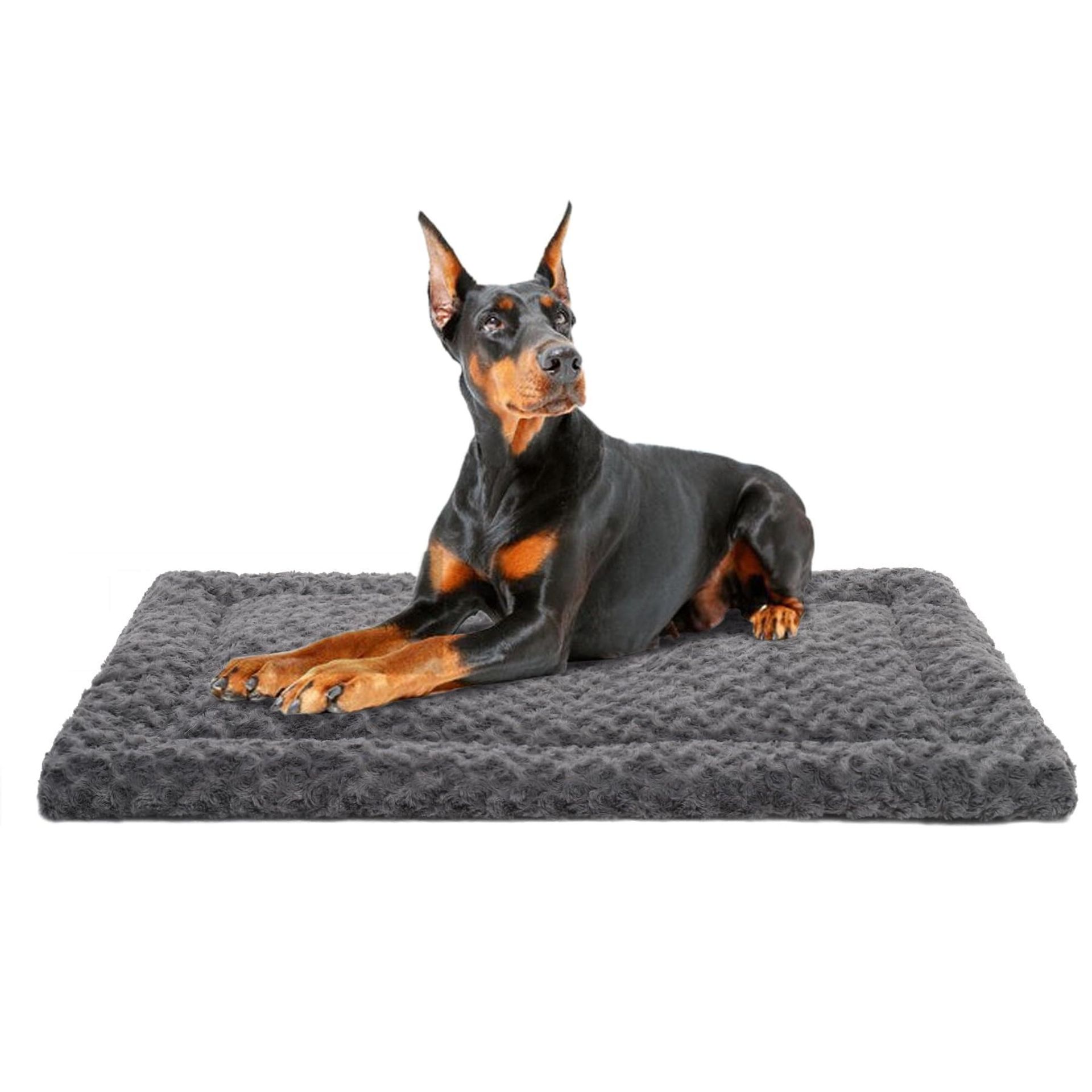 Morezi Dog Crate Cover - Waterproof Nylon Cover For 30 Inch Wire Crates, Medium Black